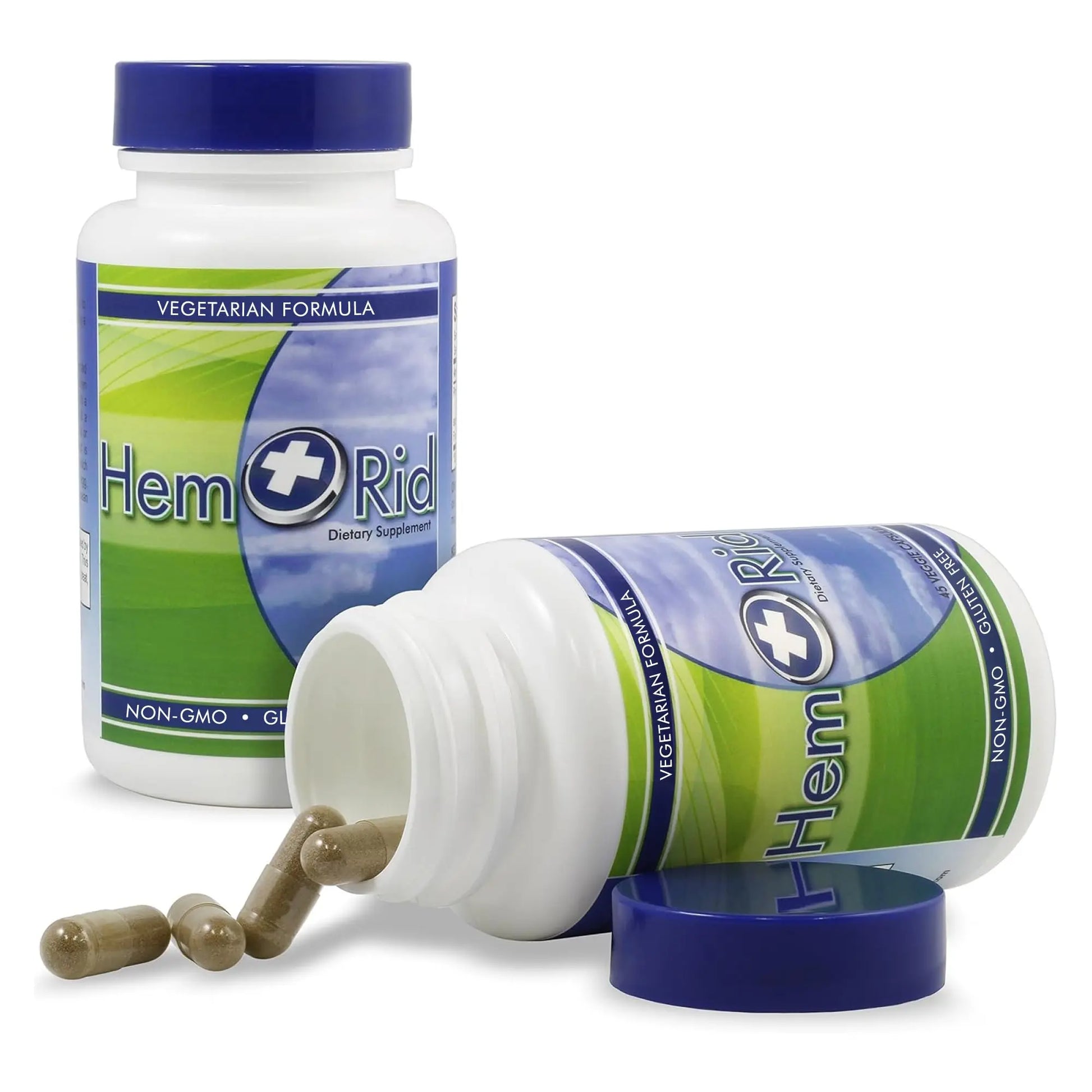 HemRid Best Hemorrhoid Supplement, Reduce Itching, Irritation, Bleeding, Burning in 2-5 Days, Clinically Tested Ingredients Provide Fast Relief in 120 Days HemRidAu supplements