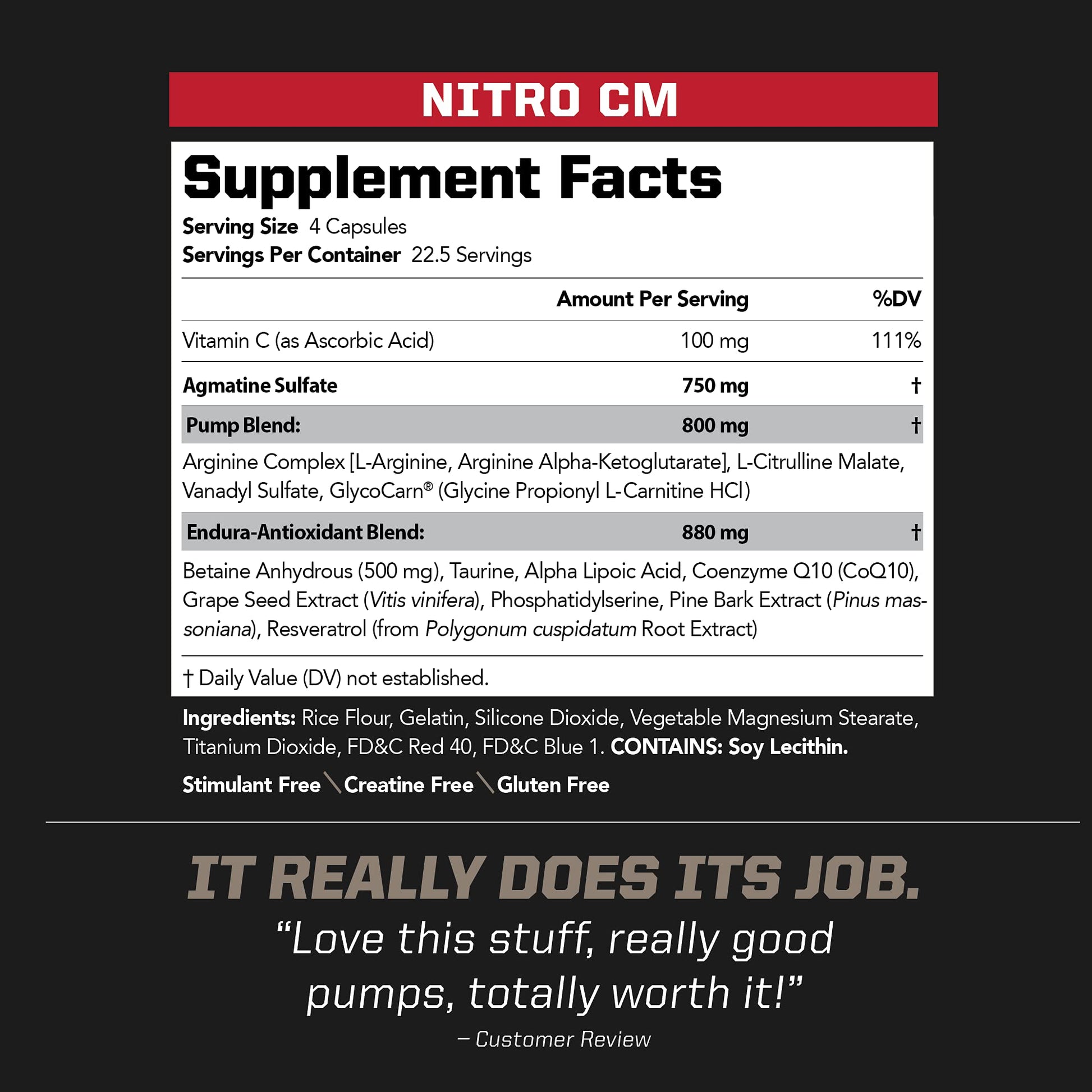 PMD NitroCM PMDUS supplements