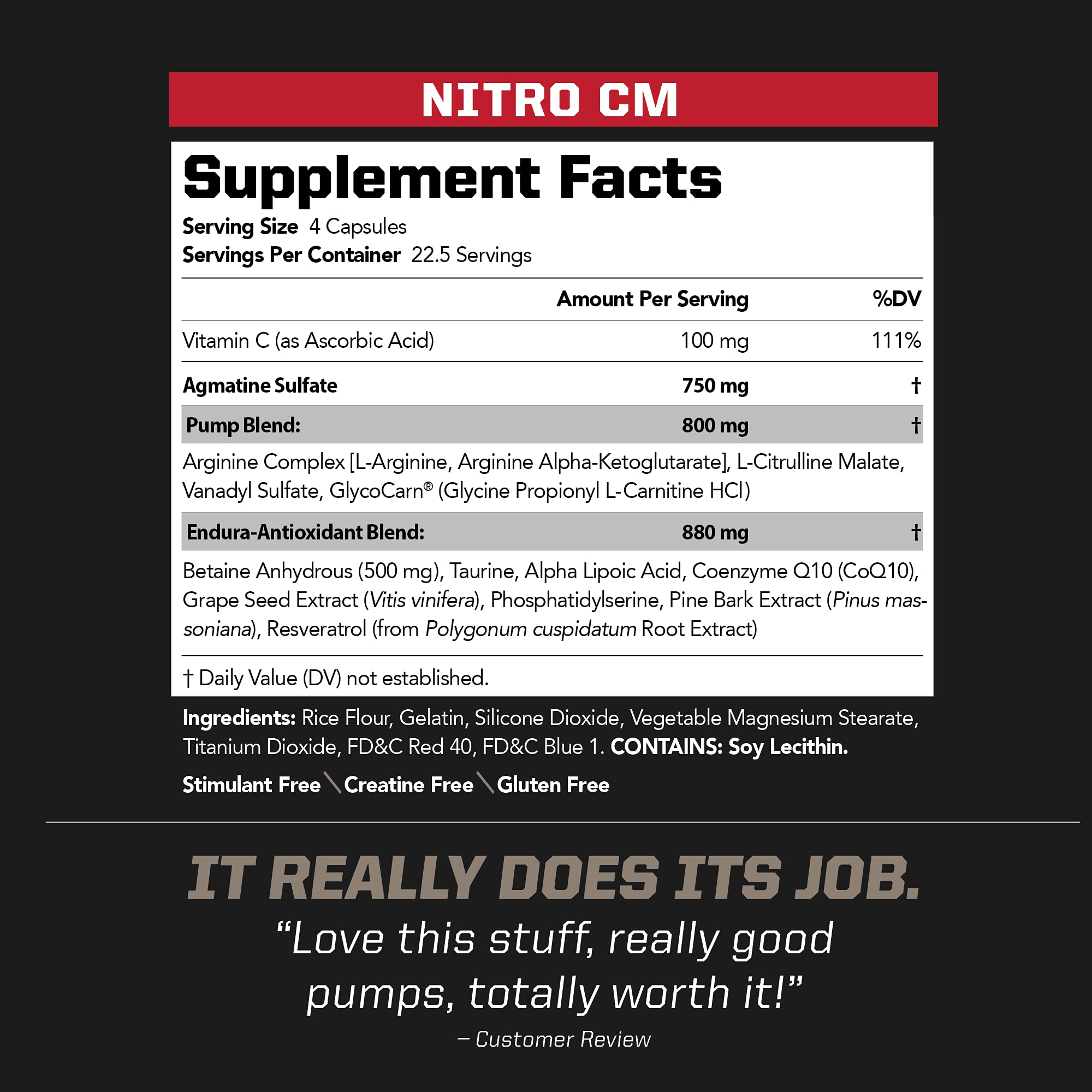 PMD NitroCM PMDUS supplements