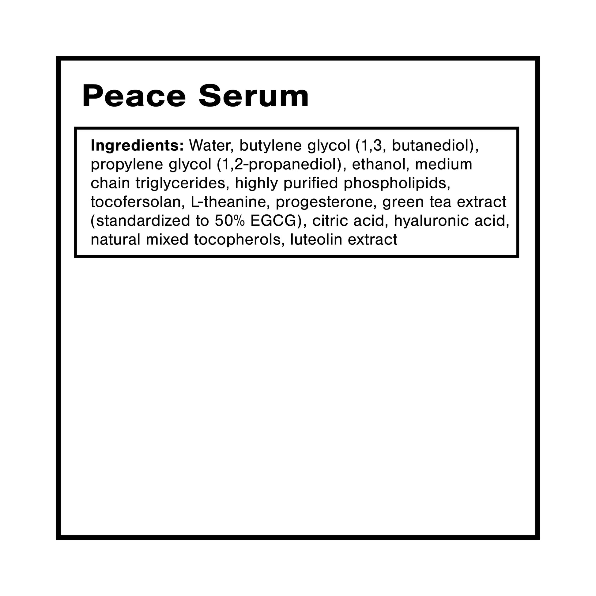 Quicksilver Scientific Peace Serum 1 fl oz (30ml) Quicksilver ScientificUS supplements