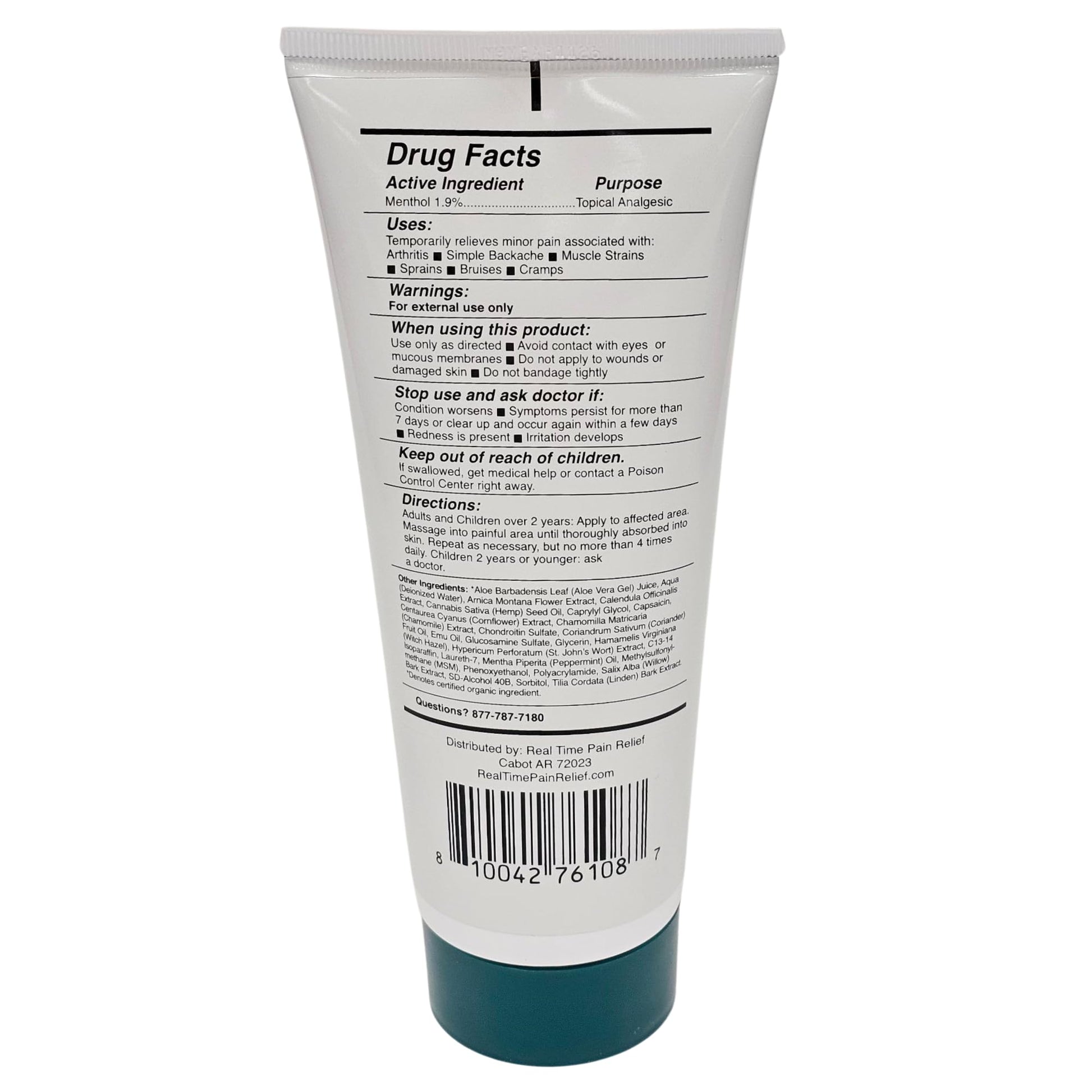 Real Time Pain Relief MAXX Plus - 7oz Tube | Intensive Formula with 19 Natural Ingredients Including Hemp Oil | Fast-Acting Relief for Muscle Pain, Arthritis, Backaches, and More Real Time Pain ReliefAu supplements