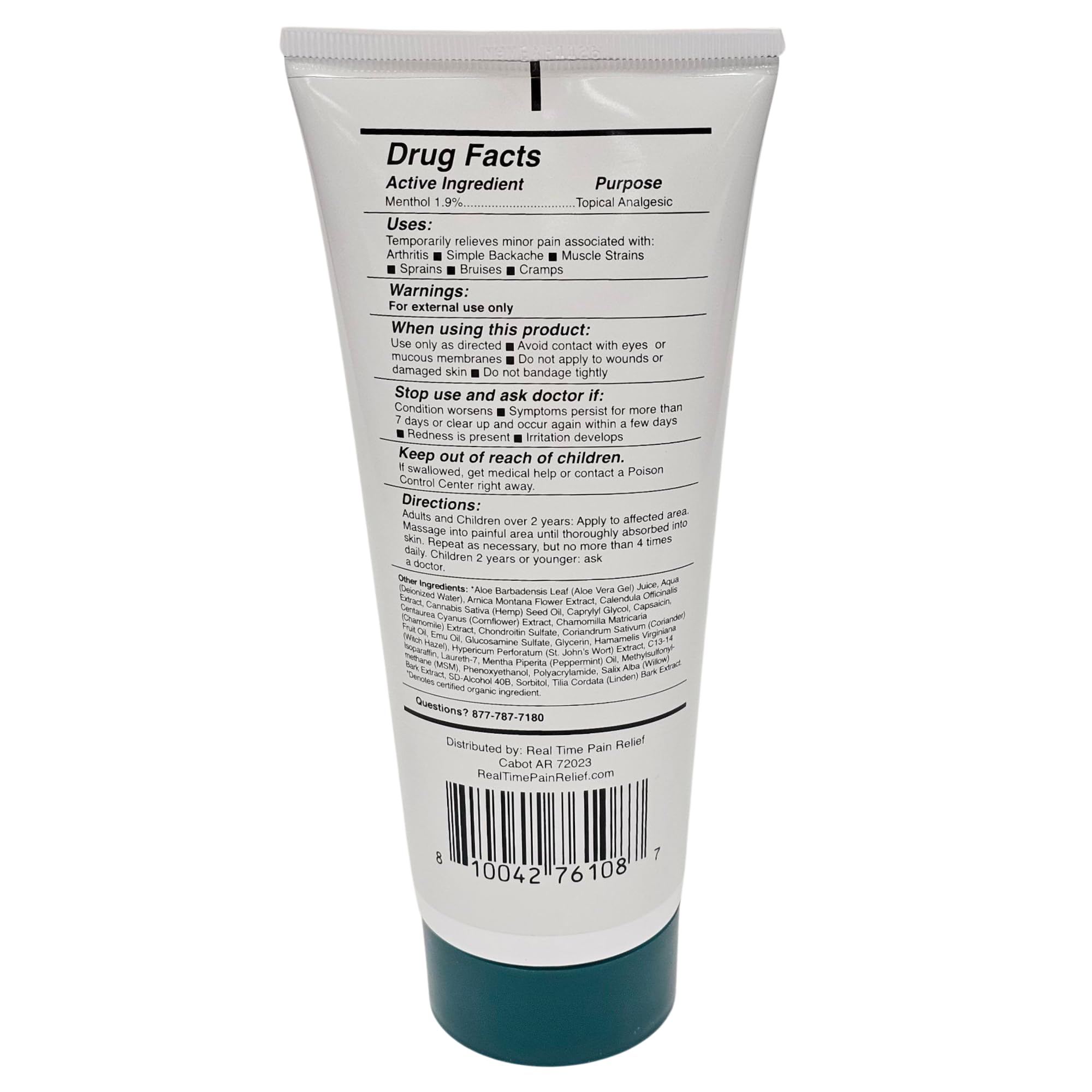 Real Time Pain Relief MAXX Plus - 7oz Tube | Intensive Formula with 19 Natural Ingredients Including Hemp Oil | Fast-Acting Relief for Muscle Pain, Arthritis, Backaches, and More Real Time Pain ReliefAu supplements