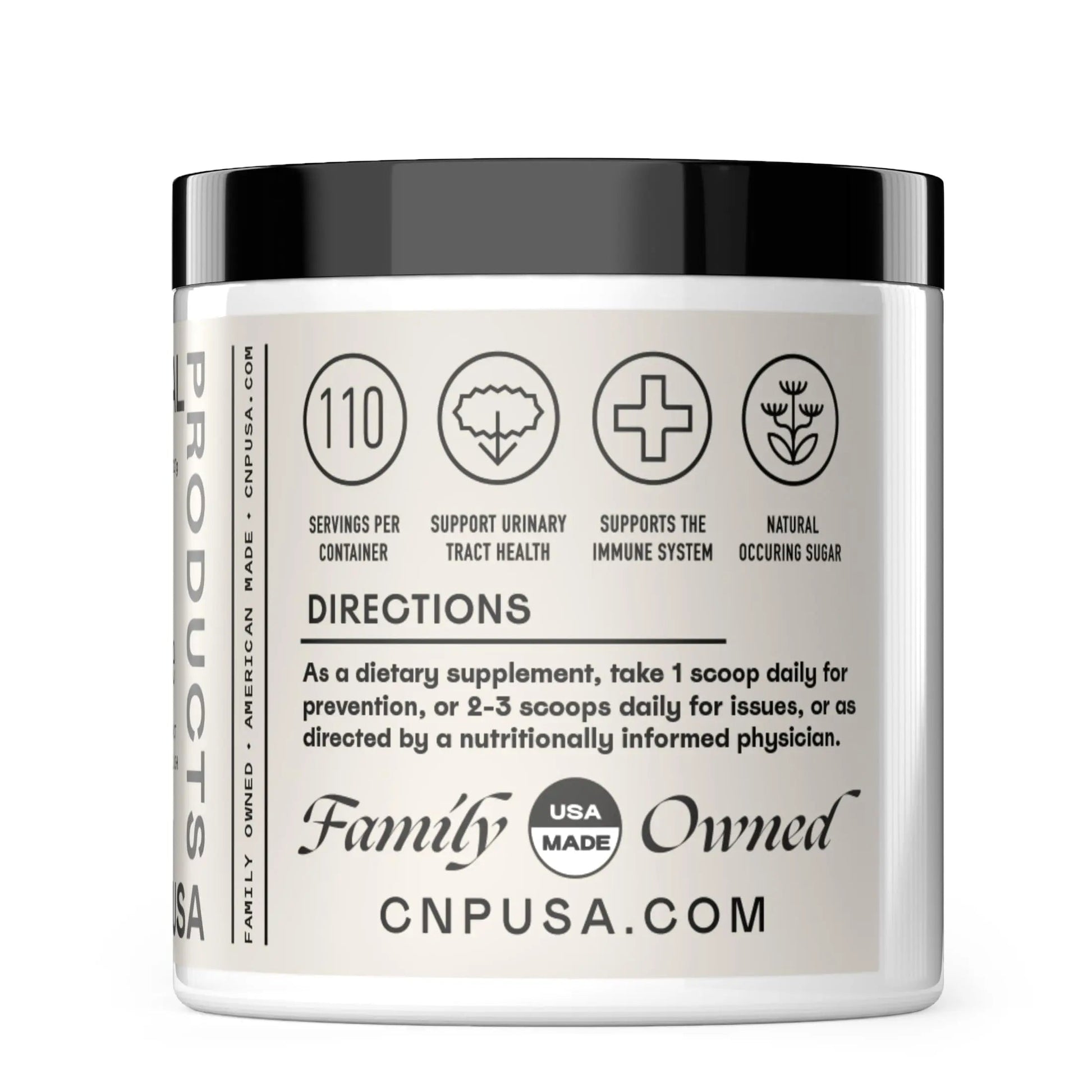 CNP Organic D Mannose Powder 2000mg - Powder D Mannose Supplement for UTI Support, Pure D-Mannose Powder from Guar Beans, Vegan Non GMO Clean Formula, Bladder Urinary Tract Health Supplement Use Complete Natural ProductsAu supplements