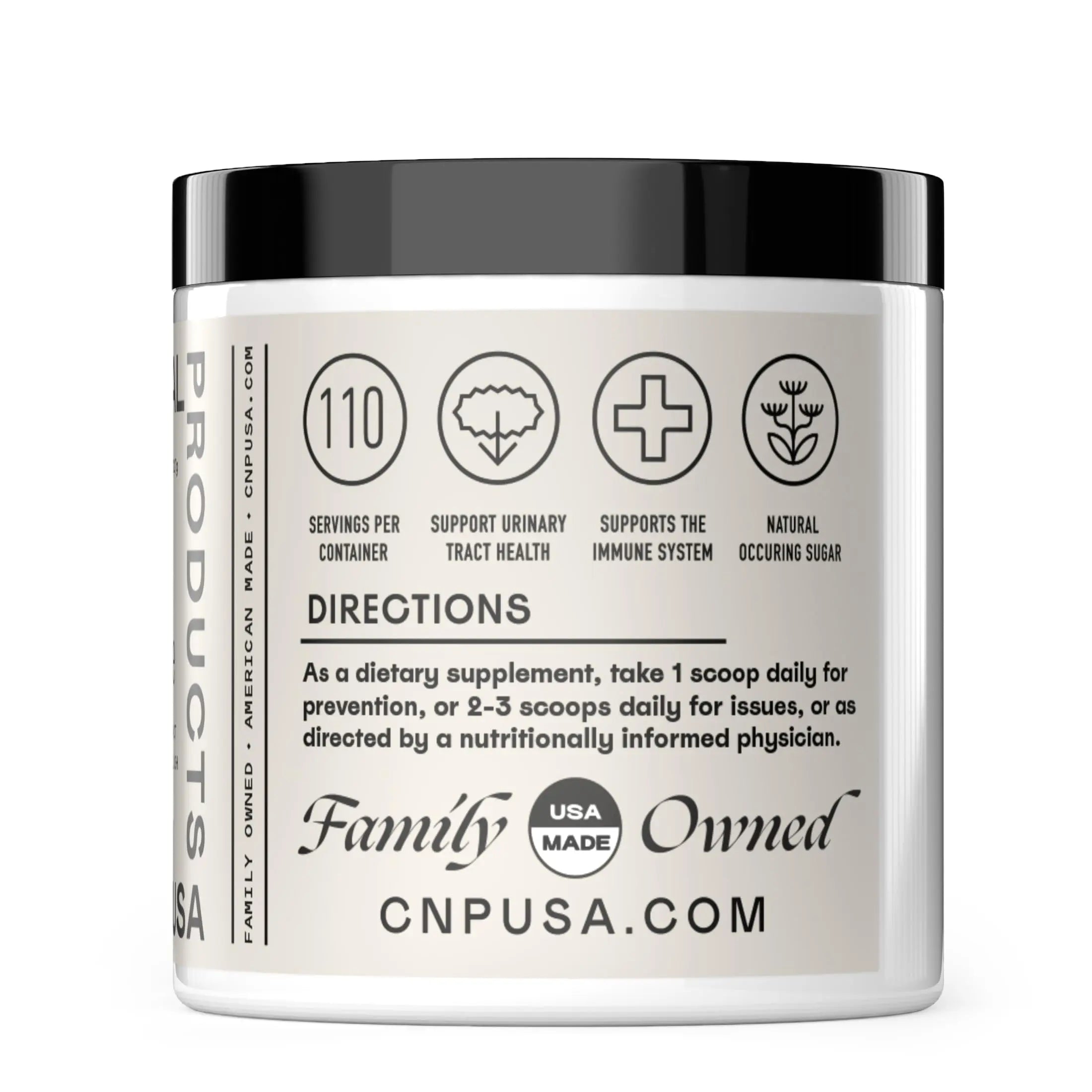 CNP Organic D Mannose Powder 2000mg - Powder D Mannose Supplement for UTI Support, Pure D-Mannose Powder from Guar Beans, Vegan Non GMO Clean Formula, Bladder Urinary Tract Health Supplement Use Complete Natural ProductsAu supplements