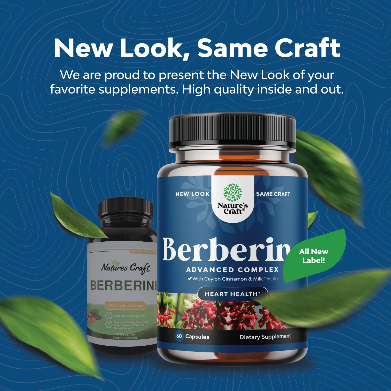 Balancing Berberine Plus 1200mg Per Serving Complex - Antioxidant Berberine with Ceylon Natures CraftAu supplements