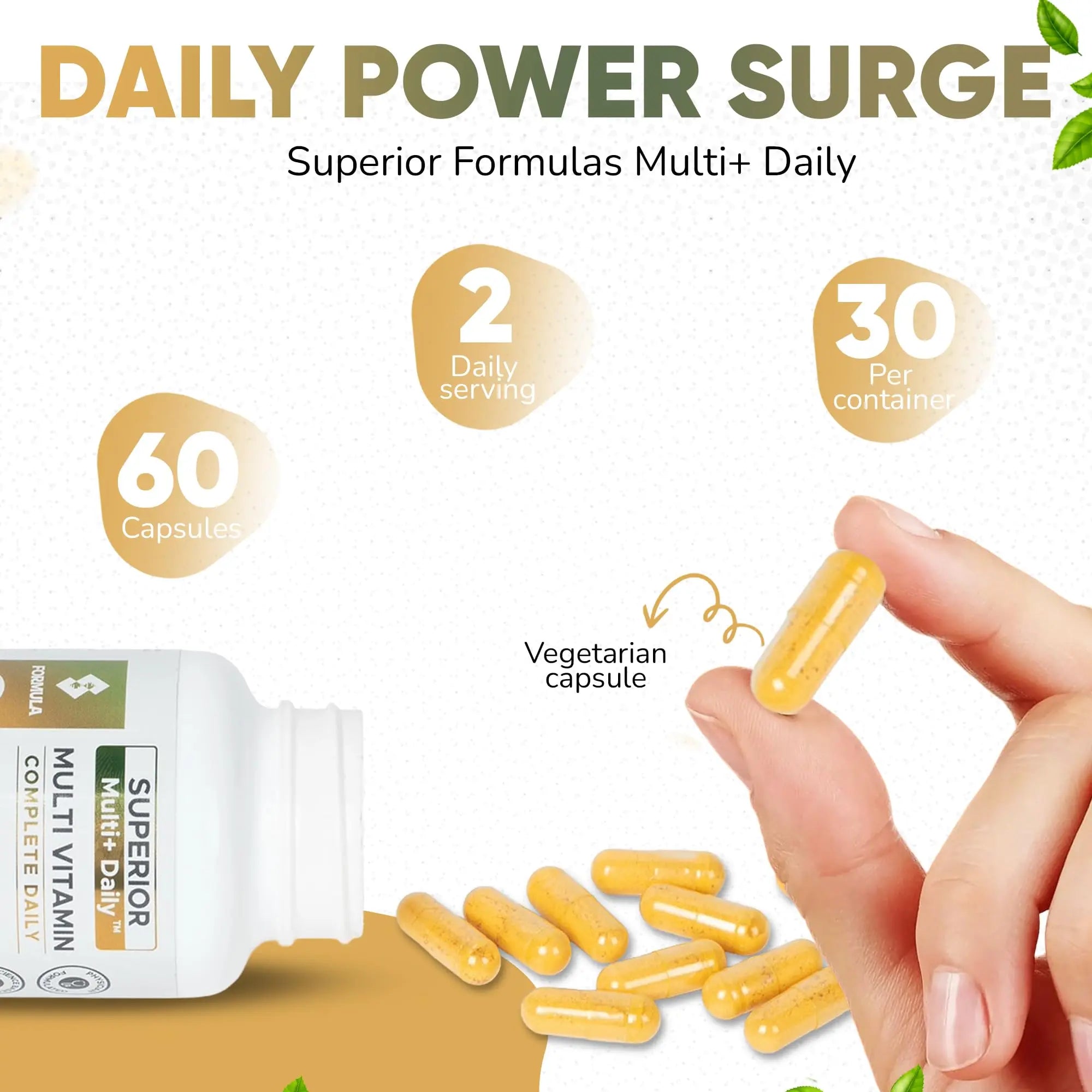 Superior Formulas LLC High Potency Multivitamin with AREDS2 Nutrients; Physician-Formulated Daily Supplement with Lutein, Zeaxanthin, Zinc, Vitamin C & E Superior Formulas LLCAu supplements