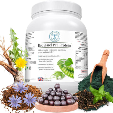 Complementary Supplements - BodyFuel Hypoallergenic Pea Protein Isolate Powder Plus Phytonutrients Complementary SupplementsAu supplements