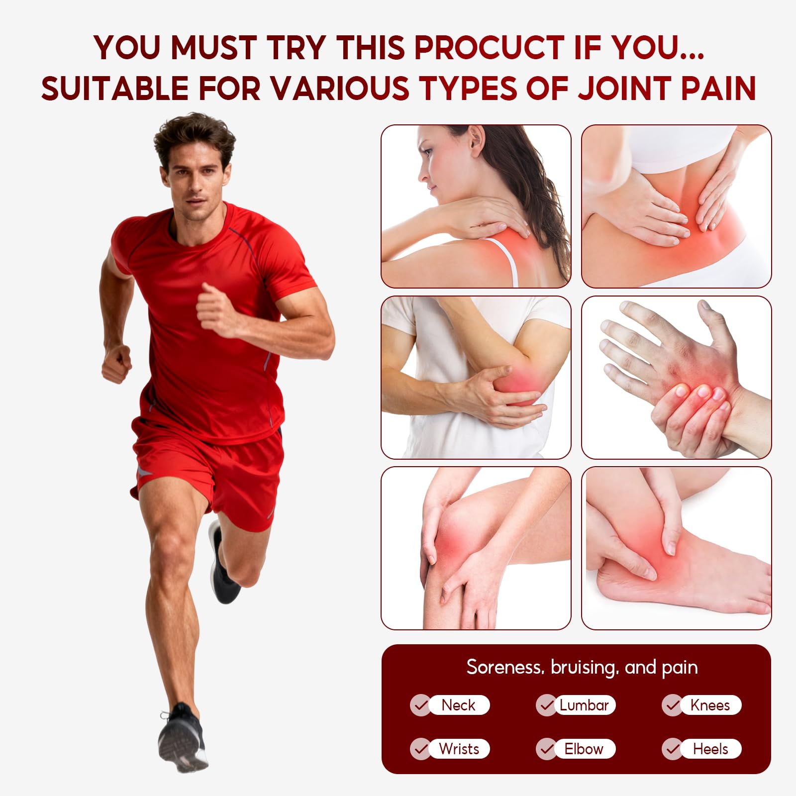 DoctorPro Soothing Massage Cream 80g Joint Relief Roll Muscle Comfort Non-Greasy Refreshing Formula for Knees, Lumbar, Neck, Back,Shoulders, Hands, and Feet, Menthol Gel DoctorProAu supplements
