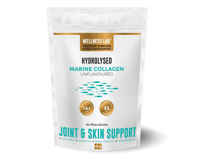Cleanest Marine Collagen Peptides | Wellness Lab 454g | Type I,III | Highest Bioavailability Hydrolysed Protein Wellness LabUS supplements