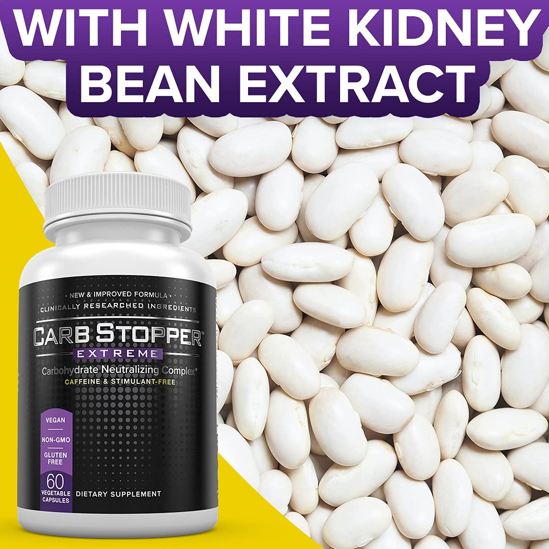 Carb Stopper Extreme (5 Bottles Maximum Strength, Natural Carbohydrate and Starch Carb Stopper ExtremeUS supplements