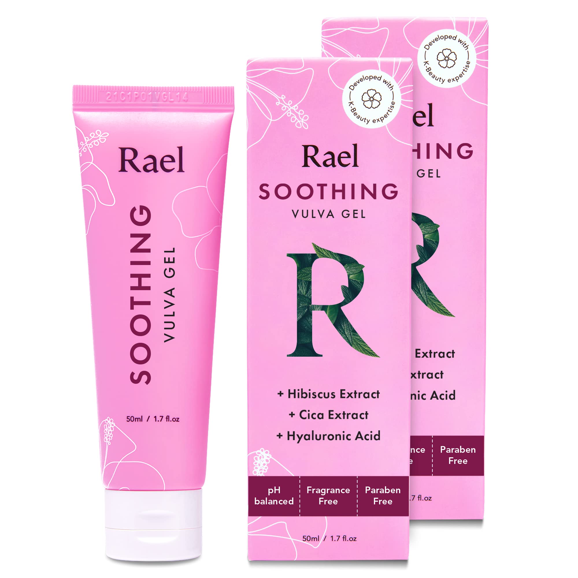 Rael Vaginal Moisturizer, Soothing Vulva Gel - pH Balance Intimate Skin Care for Women, All Skin Types RaelAu supplements