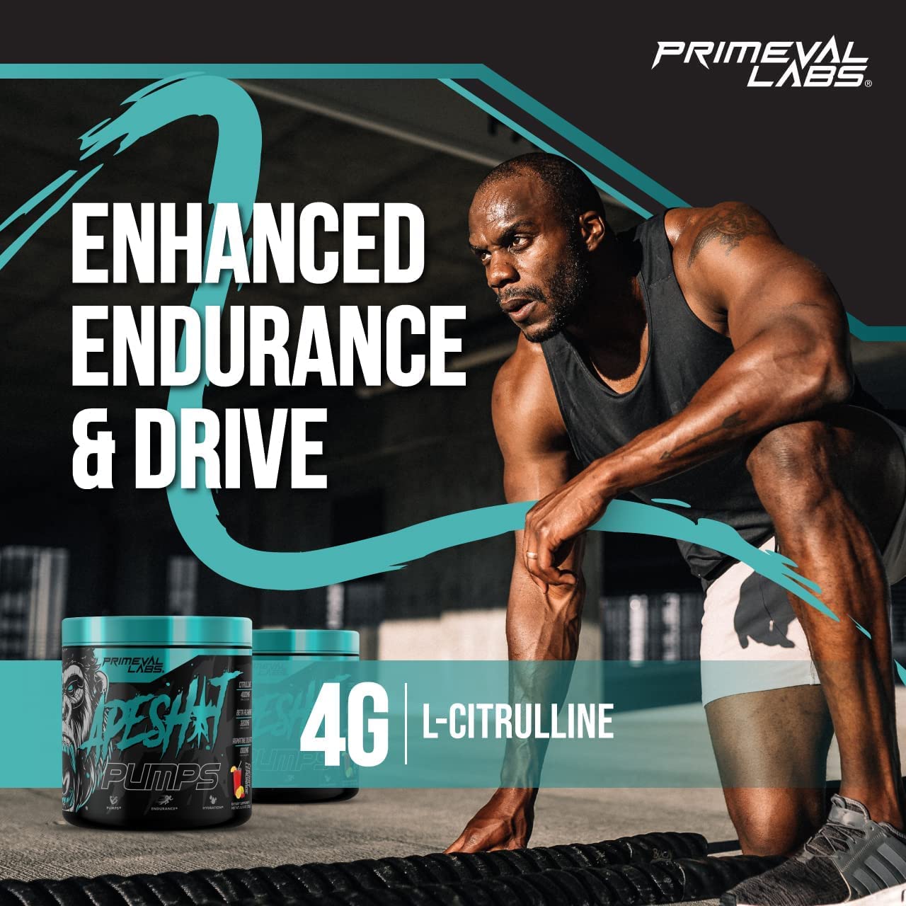 Primeval Labs Ape Pumps Natural Pre Workout Powder | Caffeine Free Preworkout Primeval LabsAu supplements