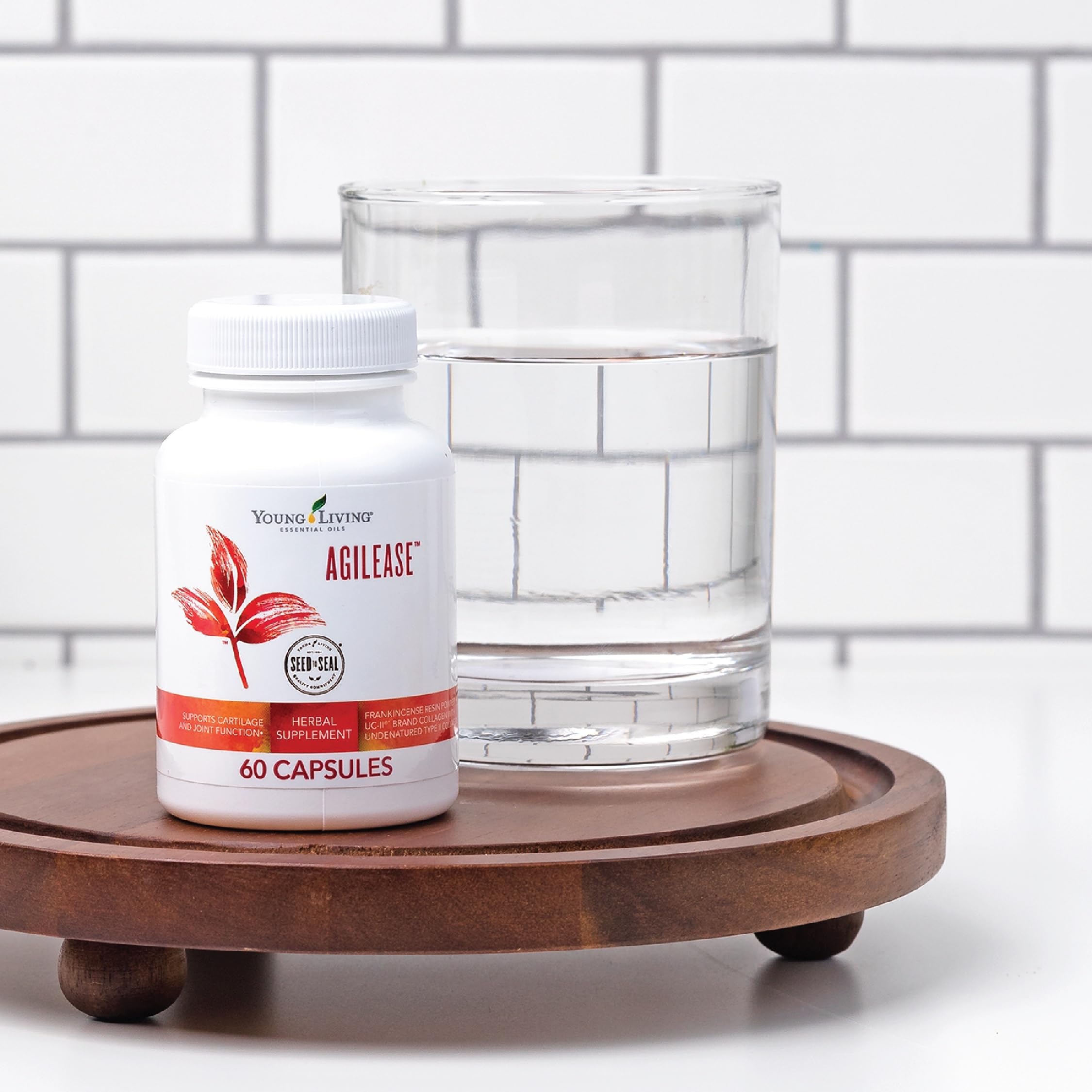 Young Living AgilEase Capsules | 60 Count | UC-II Collagen Supplement | Supports Mobility & Flexibility | Helps Maintain Joint Health & Exercise Recovery Young LivingAu supplements