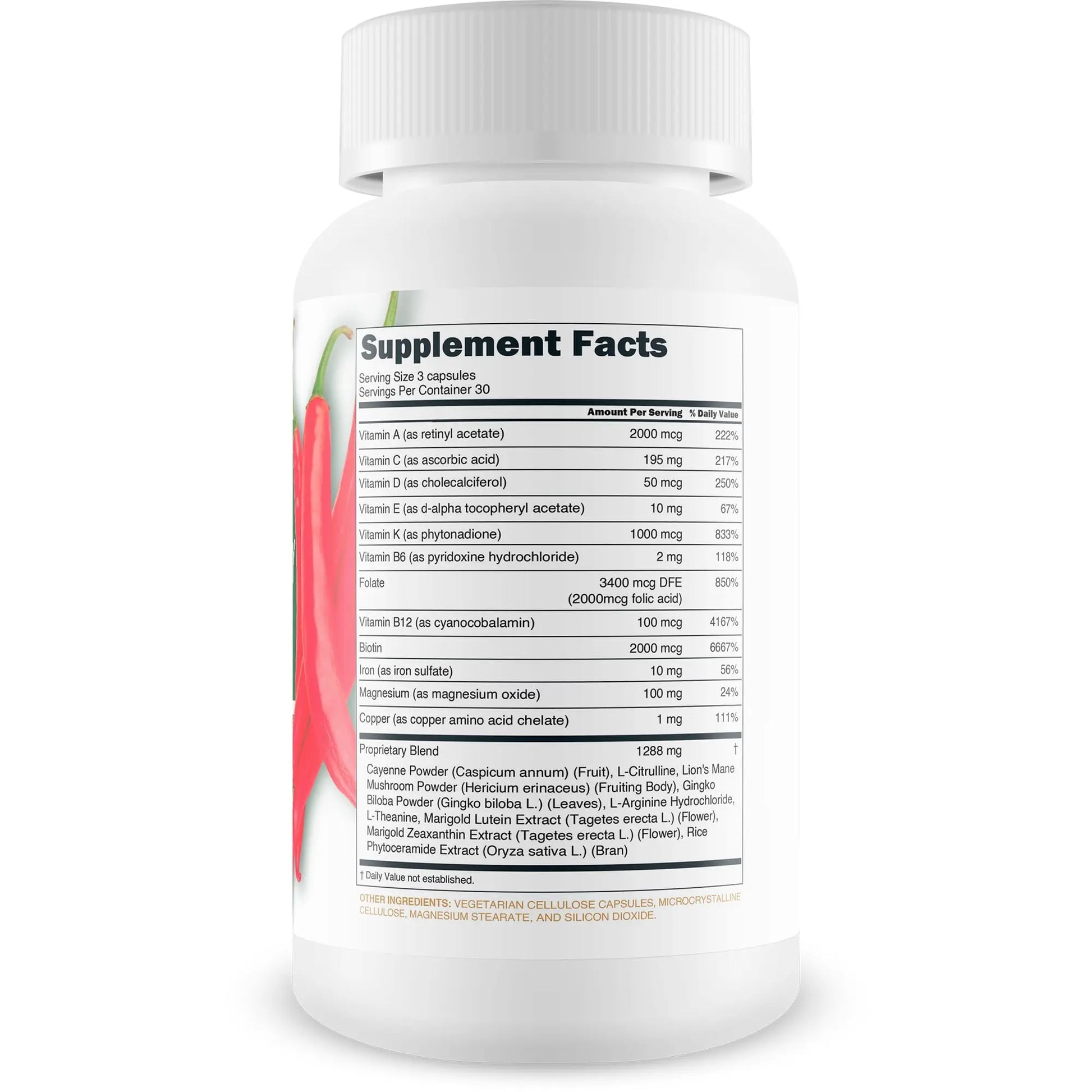 Masculinity Fruits for Bloodflow - Our Best Brazilian Blood Circulation Supplements for Men - Boost Blood Flow Circulation Supplement - Cayenne Pepper Pills Gingko Biloba Blood Flow Vitamins for Men New Vibrations Nutritionnz supplements