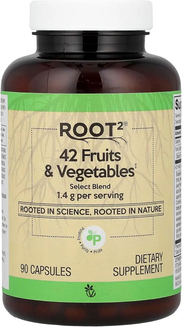 Vitacost Root2®, 42 Fruits & Vegetables, 90 Capsules Vitacost Brandnz supplements