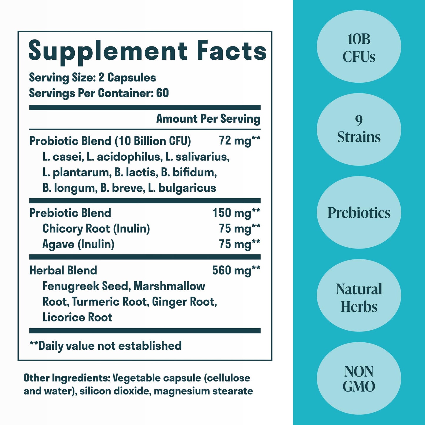 Nuven Naturals All-in-One Gut Health w/Probiotics, Prebiotics, Digestion-Supporting Herbs Nuven NaturalsUS supplements