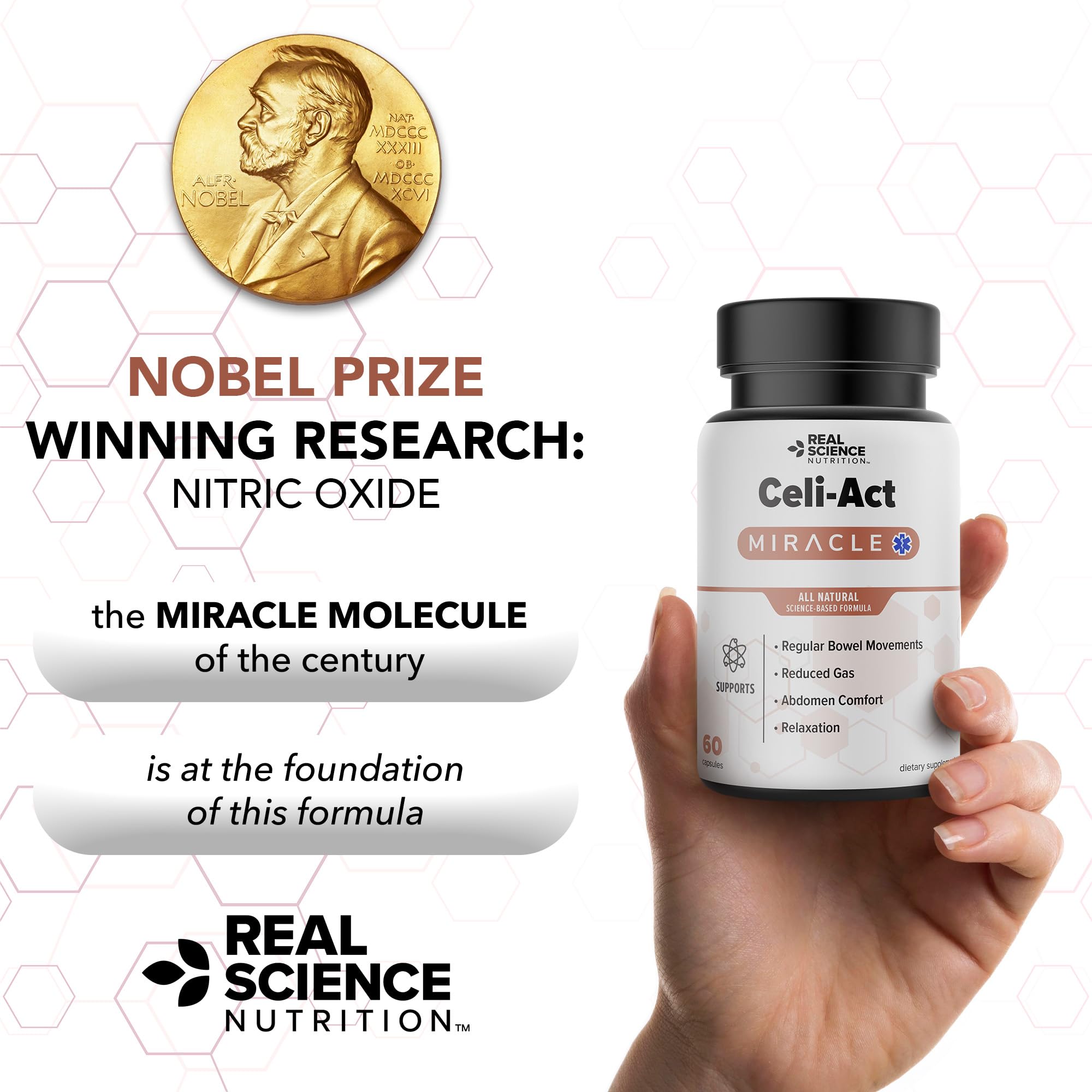 Real Science Nutrition Celi-Act Miracle is a Natural Supplement to Support Celiac Discomfort and Digestive Health Real Science NutritionAu supplements