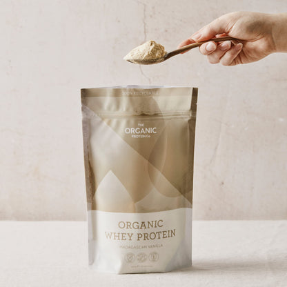 The Organic Protein Co. - Madagascan Vanilla Organic Whey Protein Powder The Organic Protein CompanyUS supplements