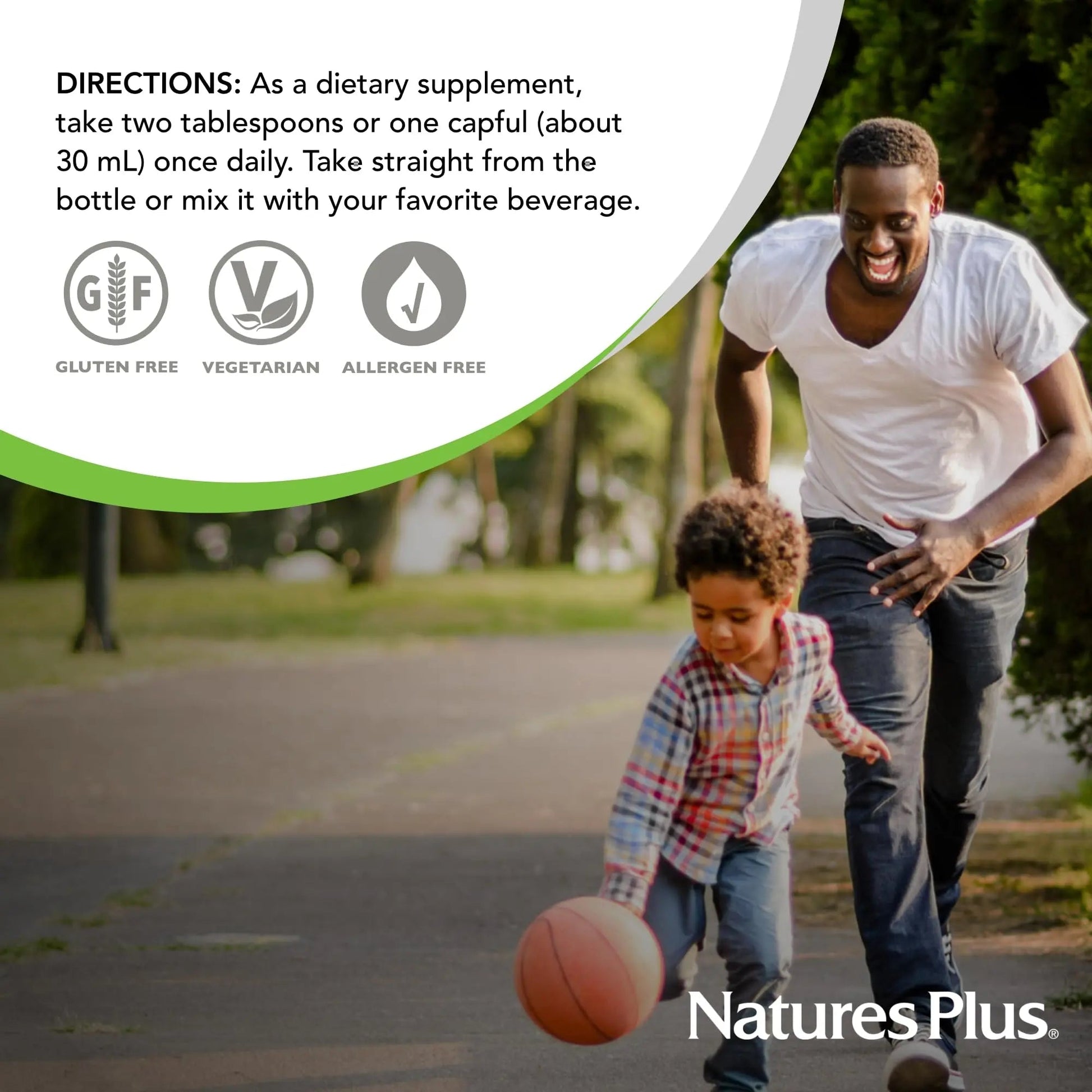NaturesPlus Source of Life Gold Multivitamin Liquid 30 oz Supports Energy Production, Healthy Immune System & Well-Being Includes Vitamins D3, B12, K2 NaturesPlusAu supplements