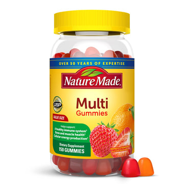 Nature Made Multivitamin Gummies, Mens & Womens Gummy Vitamins & Minerals, Adult Multivitamin Gummy Nature MadeAu supplements