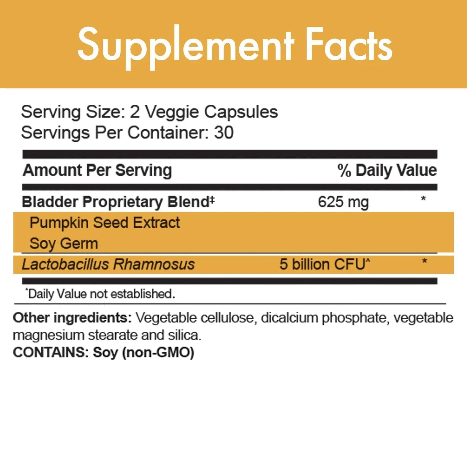 Stop Aging Now - BladderControl360 Formula - Bladder Control Support - Go-Less & Probiotics - Urinary Health Probiotic Supplement - Lactobacillus Rhamnosus, Pumpkin Seed & Soy Germ Extracts - 60 Vcaps Stop Aging NowAu supplements