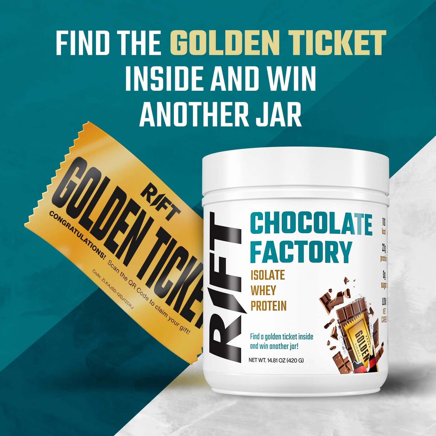 RIFT Chocolate Whey Protein Powder for Adult - Protein Isolate Powder Chocolate RIFTUS supplements