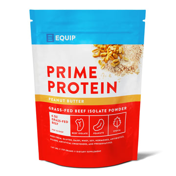 Equip Foods Prime Protein - Grass Fed Beef Protein Powder Isolate - Paleo and Keto Friendly EquipUS supplements
