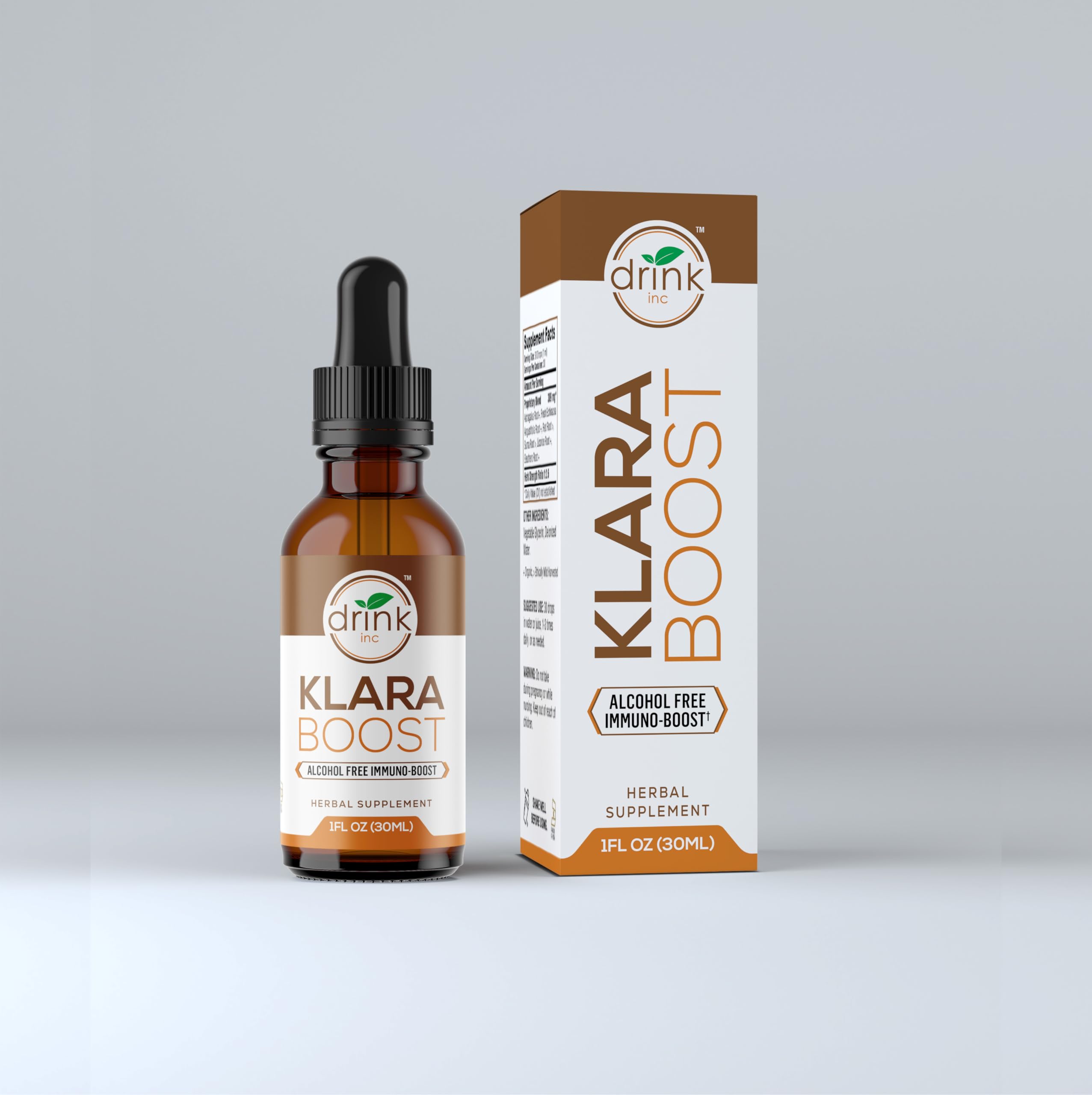 Drink Inc Klara Boost Alcohol Free Immuno-Boost | 30ML Herbal Supplement Drink IncAu supplements