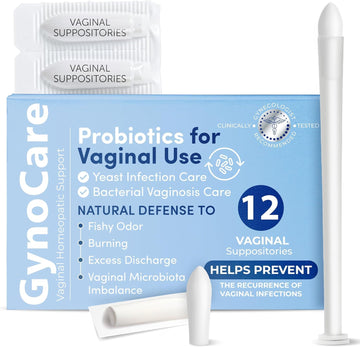 Vaginal Probiotics for Women | Boric Acid For Women | pH Balance for Women | Yeast Infection Care | Natural Defense Against Fishy Odor, Burning and Excess Discharge | 12 Vaginal Suppositories Terramed Just Think ComfortUS supplements