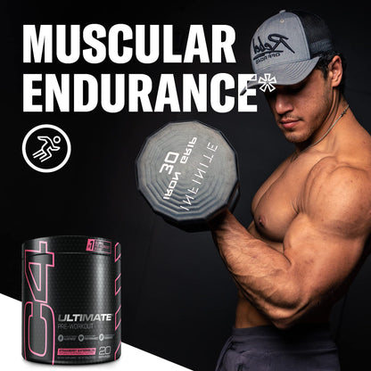 Cellucor C4 Ultimate Pre Workout Powder Strawberry Watermelon - Sugar Free CellucorUS supplements