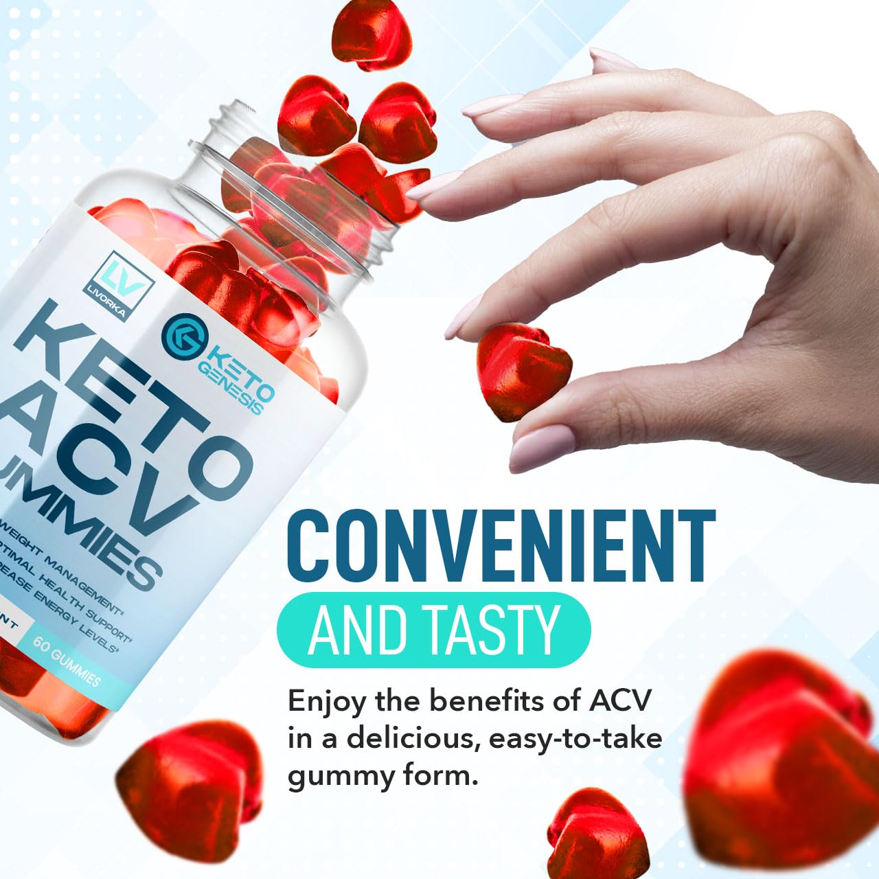 2 Pack - Keto Genesis Keto ACV Gummies Advanced Weight Loss, Genesis ACV, Genesis LIVORKAUS supplements