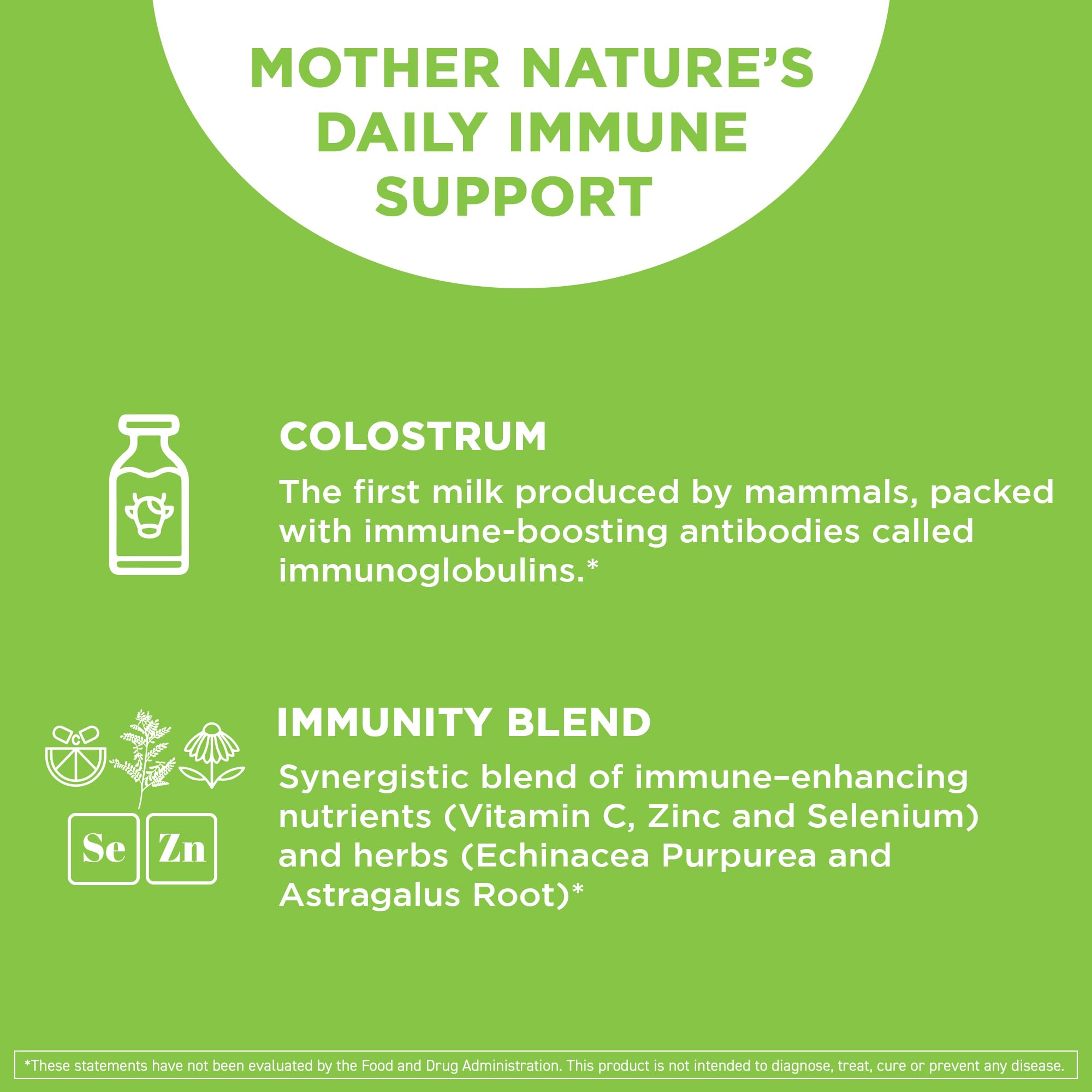 Vital Vitamins Colostrum Supplement - Vitamin C, Zinc, & Selenium - from First Milking - Standardized to Contain 10% IgG Immunoglobulins - Grass-Fed American Cows - 60 Capsules Vital VitaminsAu supplements