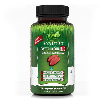 Irwin Naturals Body Fat Diet System-Six Red, 72 Softgels Irwin NaturalsAu supplements