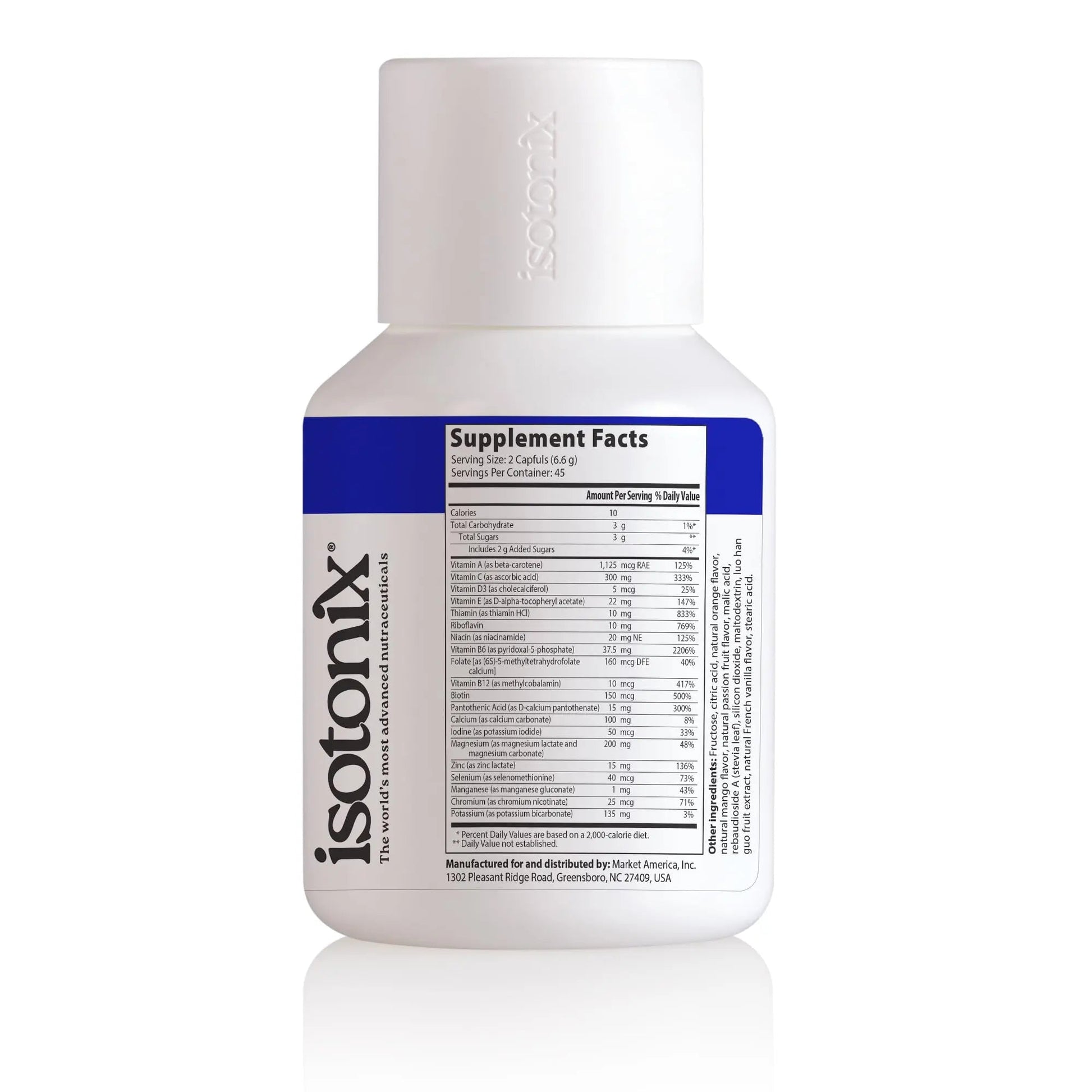 Isotonix Multivitamin Fifty Plus – Daily Multivitamin for Adults 50+ with B-Vitamins, Antioxidants, and Essential Nutrients IsotonixAu supplements