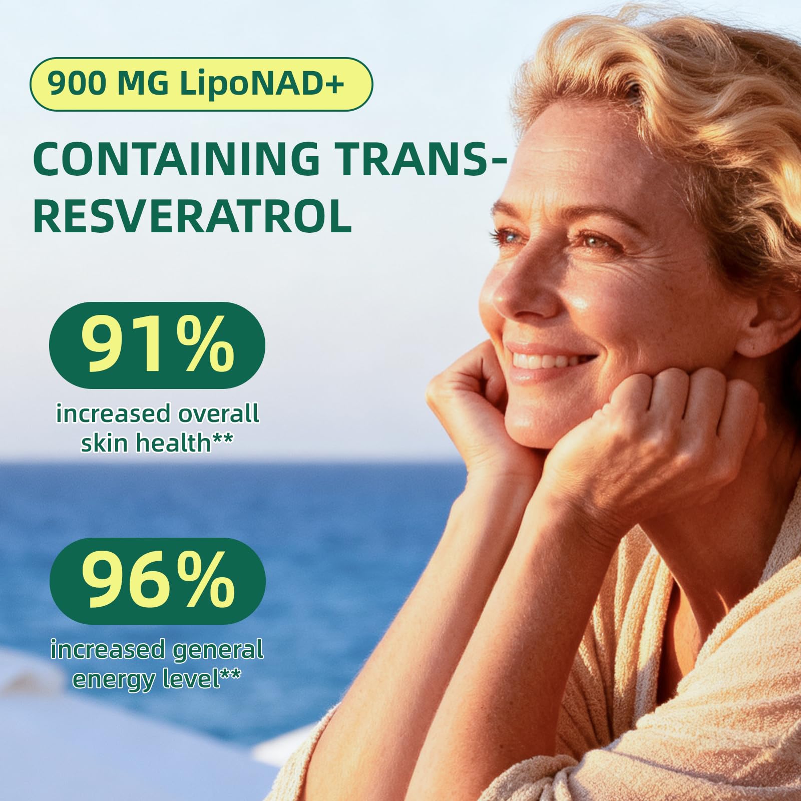 CodinAgrin NAD+ Supplement with Resveratrol 900mg Nicotinamide Adenine Dinucleotide Complex for Cellular Energy Repair, Anti-Aging & Mental Clarity Support, Non-GMO, Vegetarian Friendly, 100 Capsules CodinAgrinAu supplements