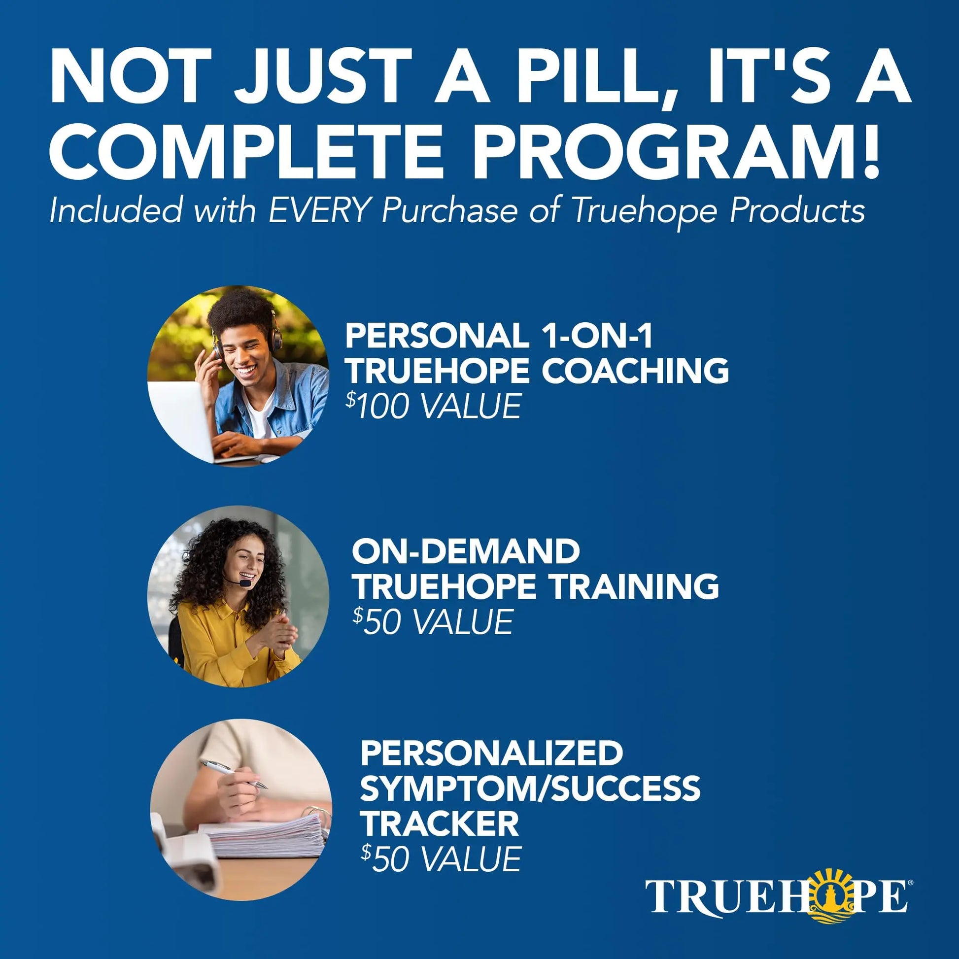 Truehope EMPowerplus Advanced Multivitamin for Women & Men - Broad-Spectrum Multivitamins & Chelated Minerals | 1000% Better Absorption | 37 Research Studies & 28 Years of Success | 30 Day Supply TruehopeAu supplements