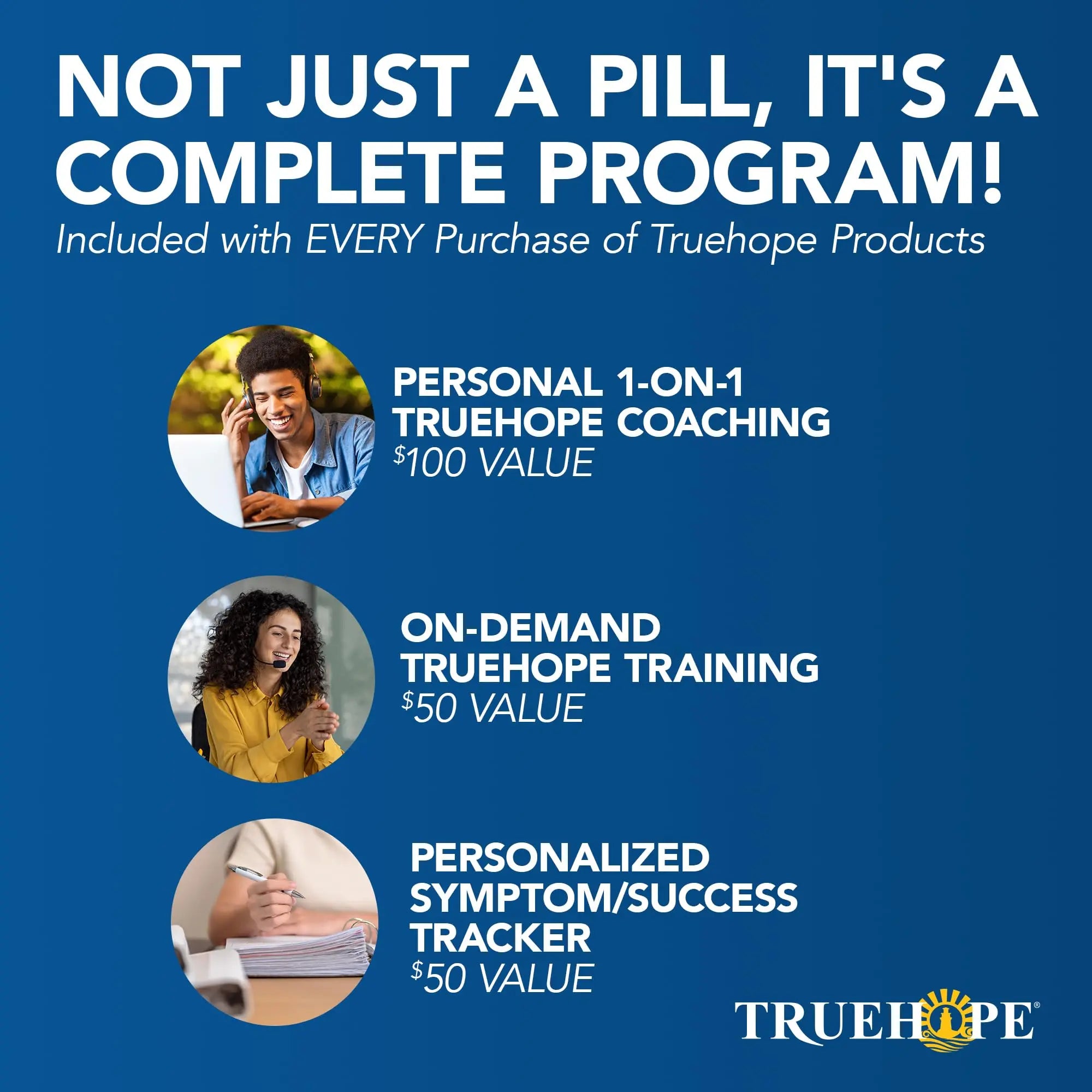 Truehope EMPowerplus Advanced Multivitamin for Women & Men - Broad-Spectrum Multivitamins & Chelated Minerals | 1000% Better Absorption | 37 Research Studies & 28 Years of Success | 30 Day Supply TruehopeAu supplements