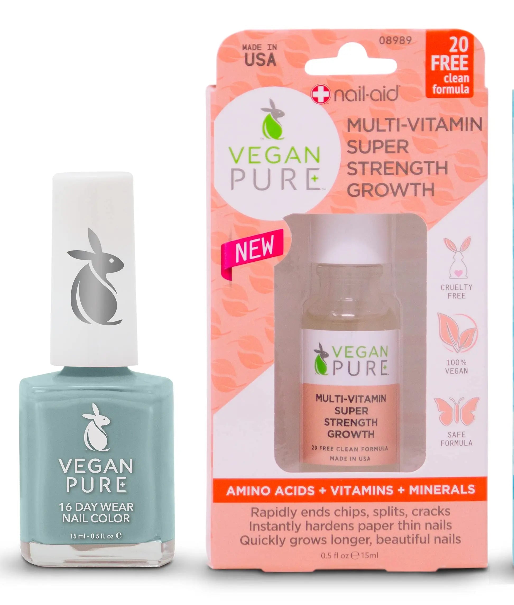 Vegan Pure - Beach Nap/Multivitamin Strength Growth VEGAN PUREAu supplements