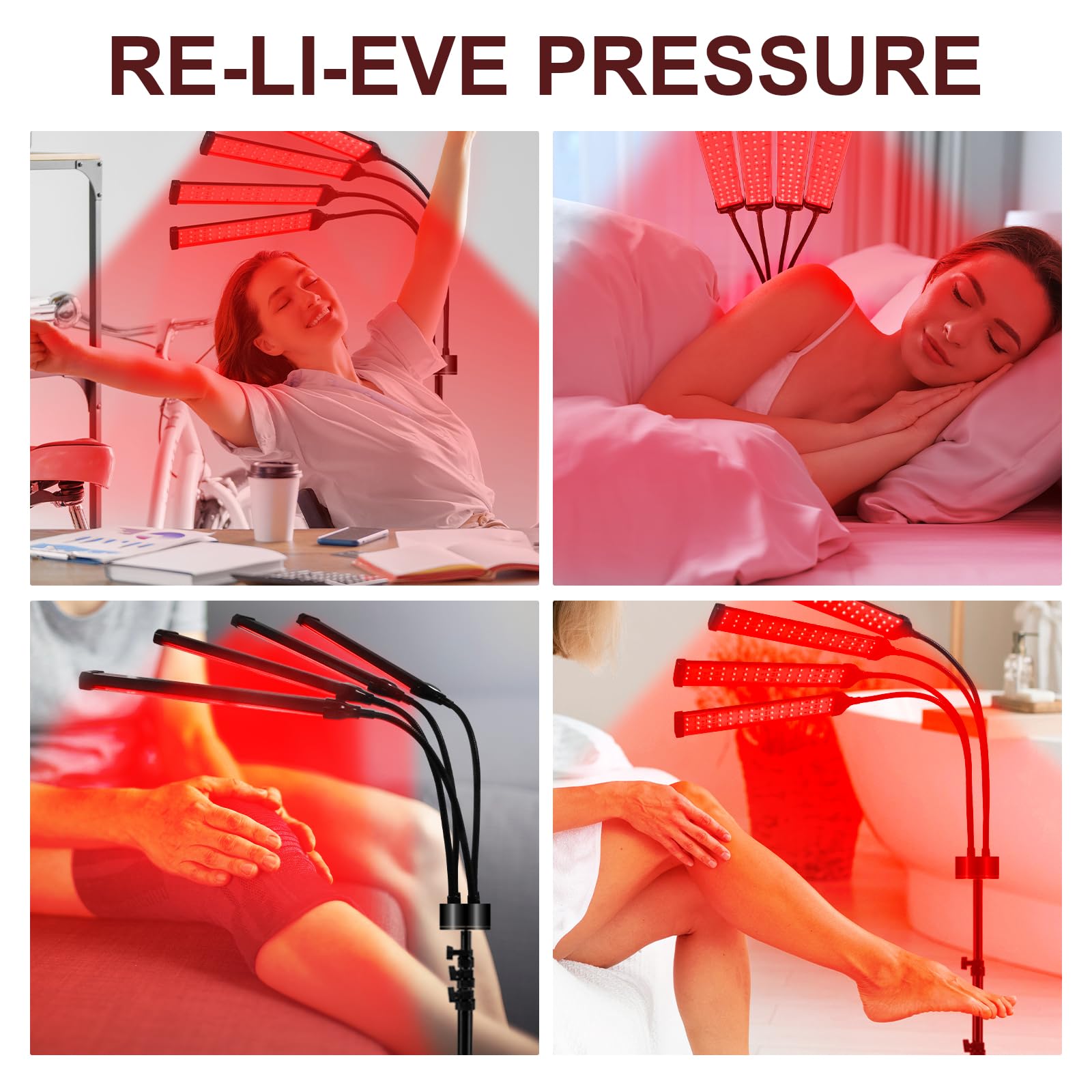 Red Light Therapy for Body with Tripod, 180LEDs Upgrated 3-in-1 Chip Infrared Light Therapy Device ShomteradeAu supplements