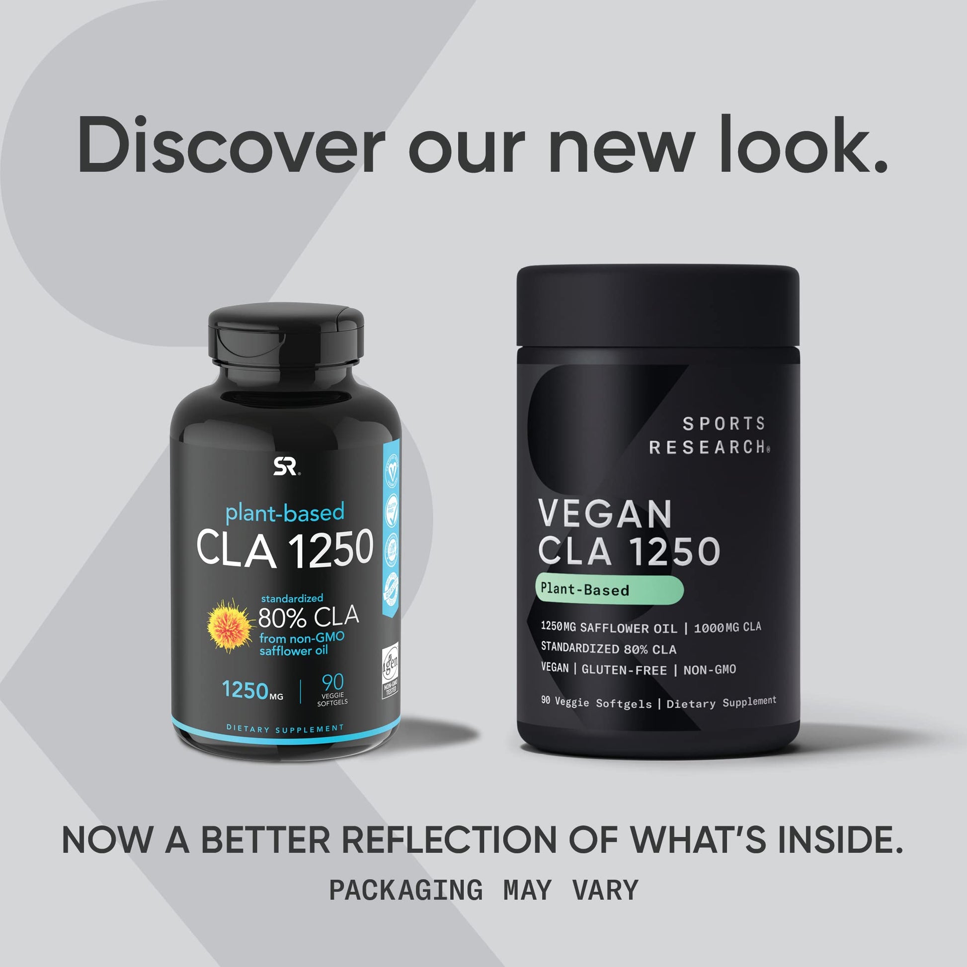 Sports Research Vegan CLA - 1250mg with Active Conjugated Linoleic Acid for Men Sports ResearchAu supplements