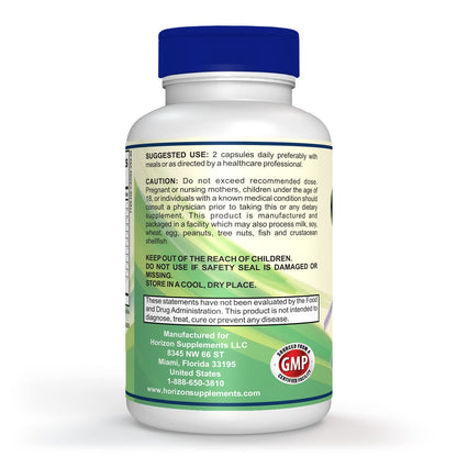 Candida Cleanse Support and Detox with Natural Herbs, probiotics and Oregano Oil Horizon SupplementsUS supplements