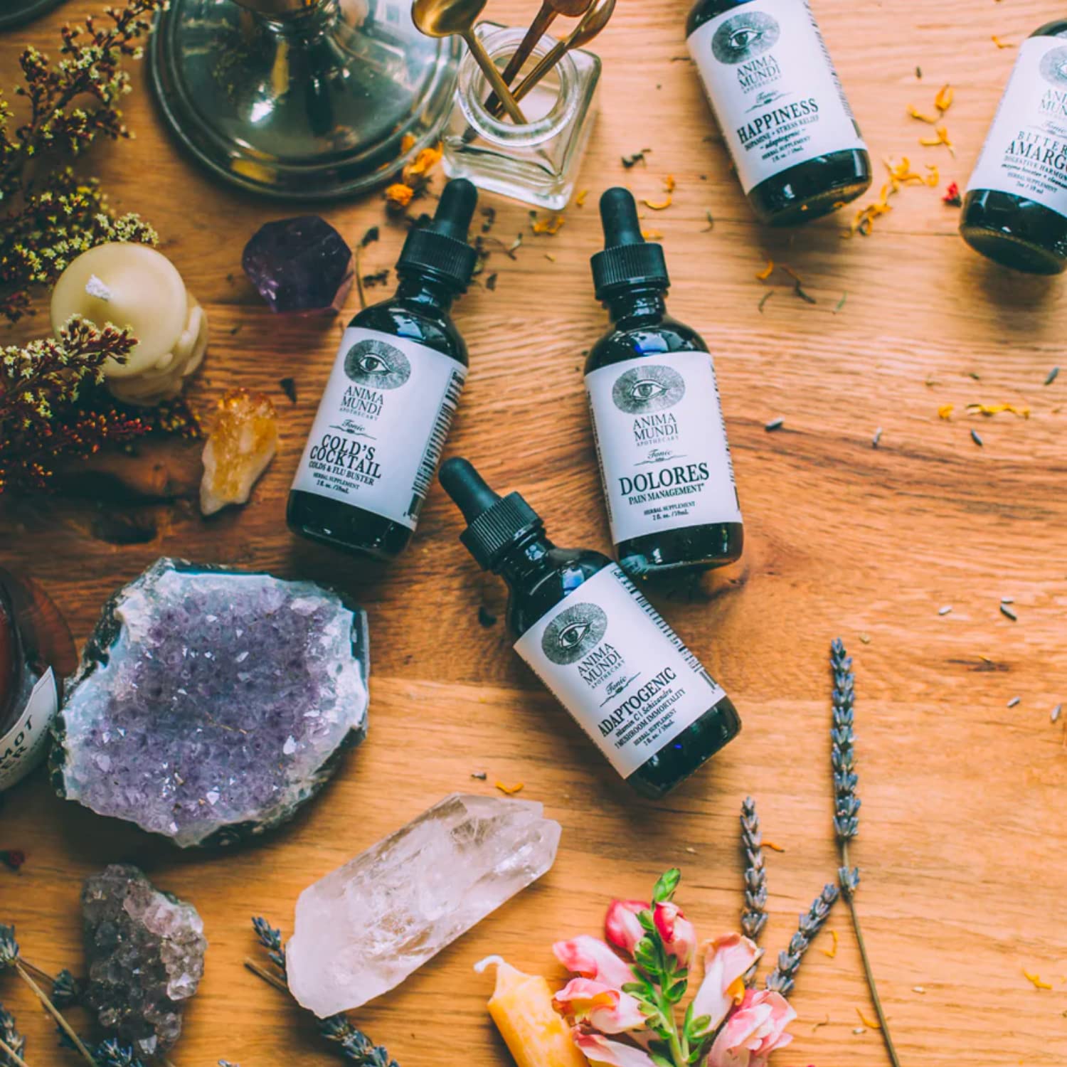 Anima Mundi Apothecary Dolores Tonic - Herbal Pain Management Supplement - Liquid Drops for Pain Management Support (2oz / 59ml) Anima Mundi ApothecaryAu supplements