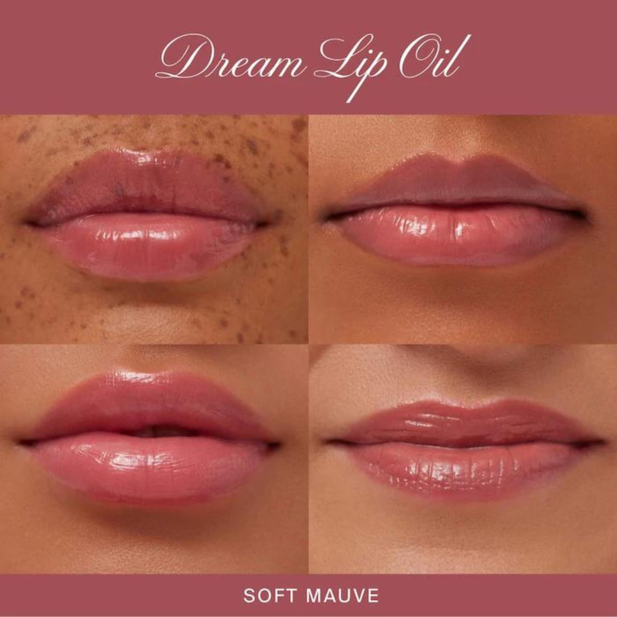 Summer Fridays Dream Lip Oil - Hydrating Tinted Lip Gloss Oil - Non-Sticky Formula with Skincare Benefits for Long-Lasting Softness + Shine - Effortless Beauty Gifts - Soft Mauve (0.15 Oz) Summer FridaysAu supplements