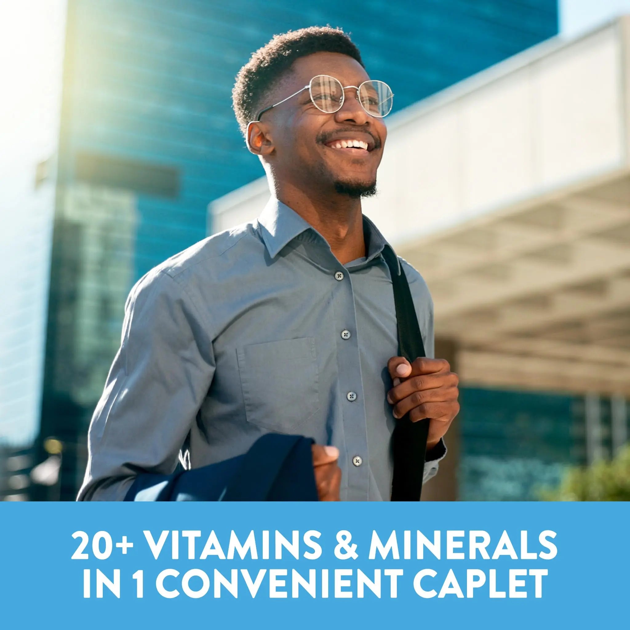 Nature's Truth Multivitamin for Men | with Iron, Vitamins A, C, D & E | 100 Caplets | Non-GMO & Gluten Free for Adults Nature's TruthAu supplements