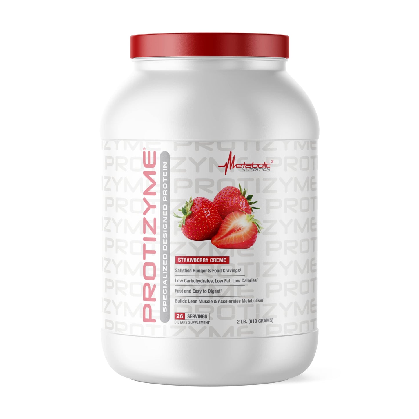 Metabolic Nutrition | Protizyme | 100% Whey Protein Powder | High Protein, Low Carb Metabolic NutritionUS supplements
