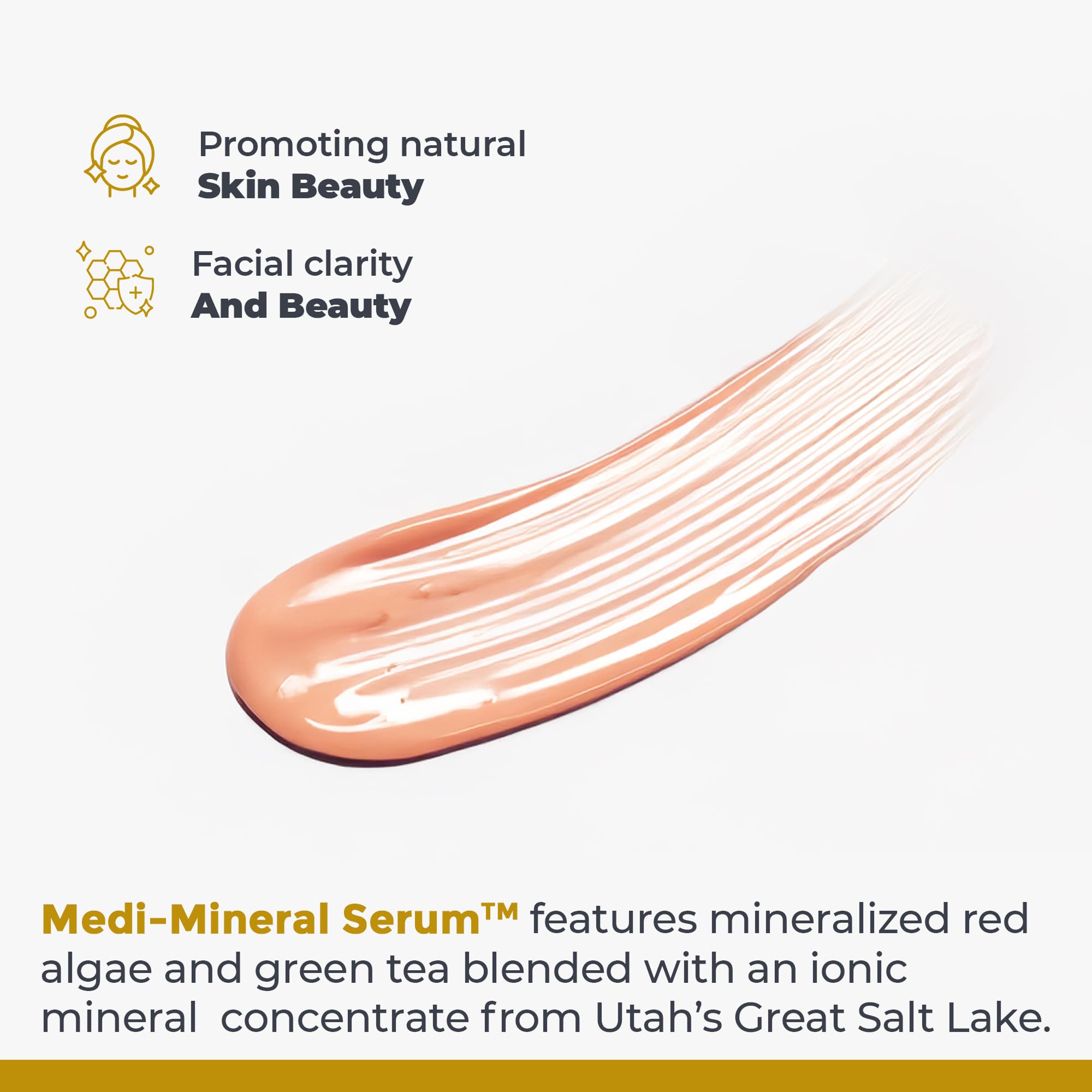 Premier Research Labs Medi-Mineral Serum - Supports Natural Skin Beauty & Facial Clarity* - Infused with Red Marine Algae, Green Tea Extract & Sea Salt - 8 fl oz Premier Research LabsAu supplements