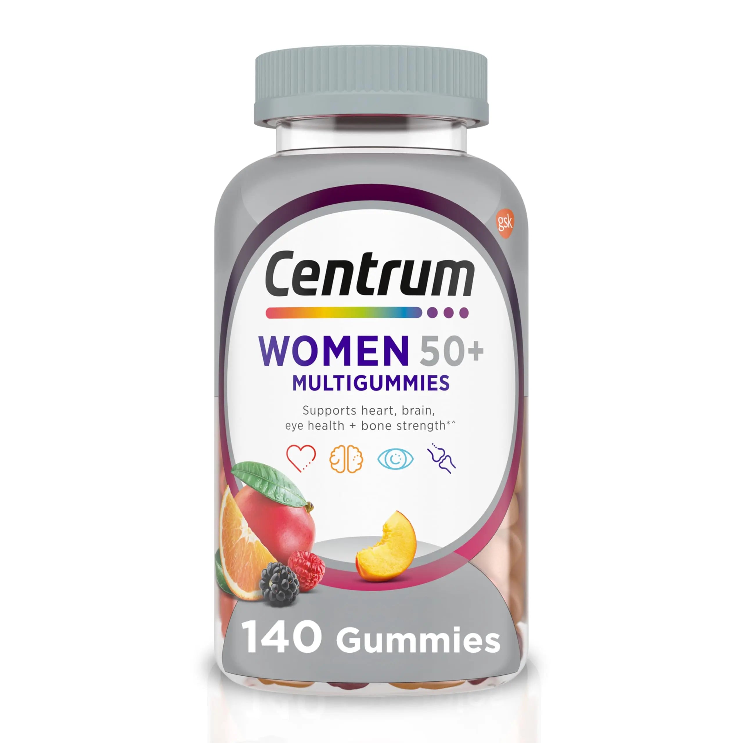 Centrum MultiGummies for Women 50 Plus, Multivitamin/Multimineral Supplement with Vitamins D3, E, B6, and B12 CentrumAu supplements
