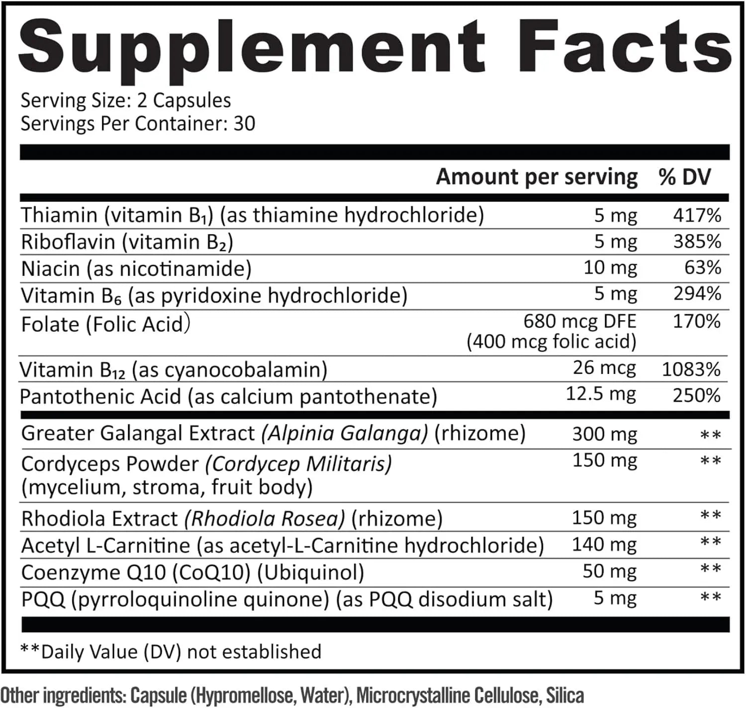 InergyPLUS | Energy Vitamins for Women, Fatigue, Natural Energy Supplements for Focus | Vitamin B12, Folic Acid, Rhodiola Rosea, Cordyceps, CoQ10, Caffeine Free | Packaging Vary | 60 Ct BB Companynz supplements