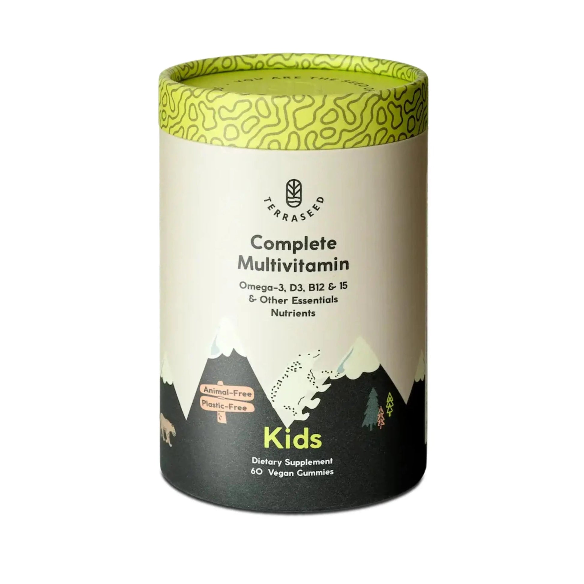 Terraseed Complete Kids Multivitamin Gummies - with Omega 3,6,9, Vitamin B12, Folic Acid, Iodine, Vitamin C, Zinc - Kids Daily Essential Vitamins TerraseedAu supplements