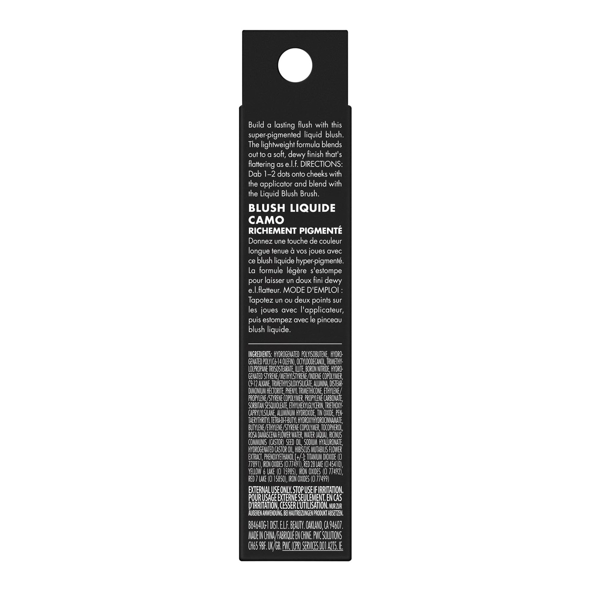 e.l.f. Camo Liquid Blush, Long-lasting Liquid Blush For High-pigment Color, Creates A Soft, Dewy Finish, Vegan & Cruelty-free, Cheeky Lychee e.l.f.Au supplements